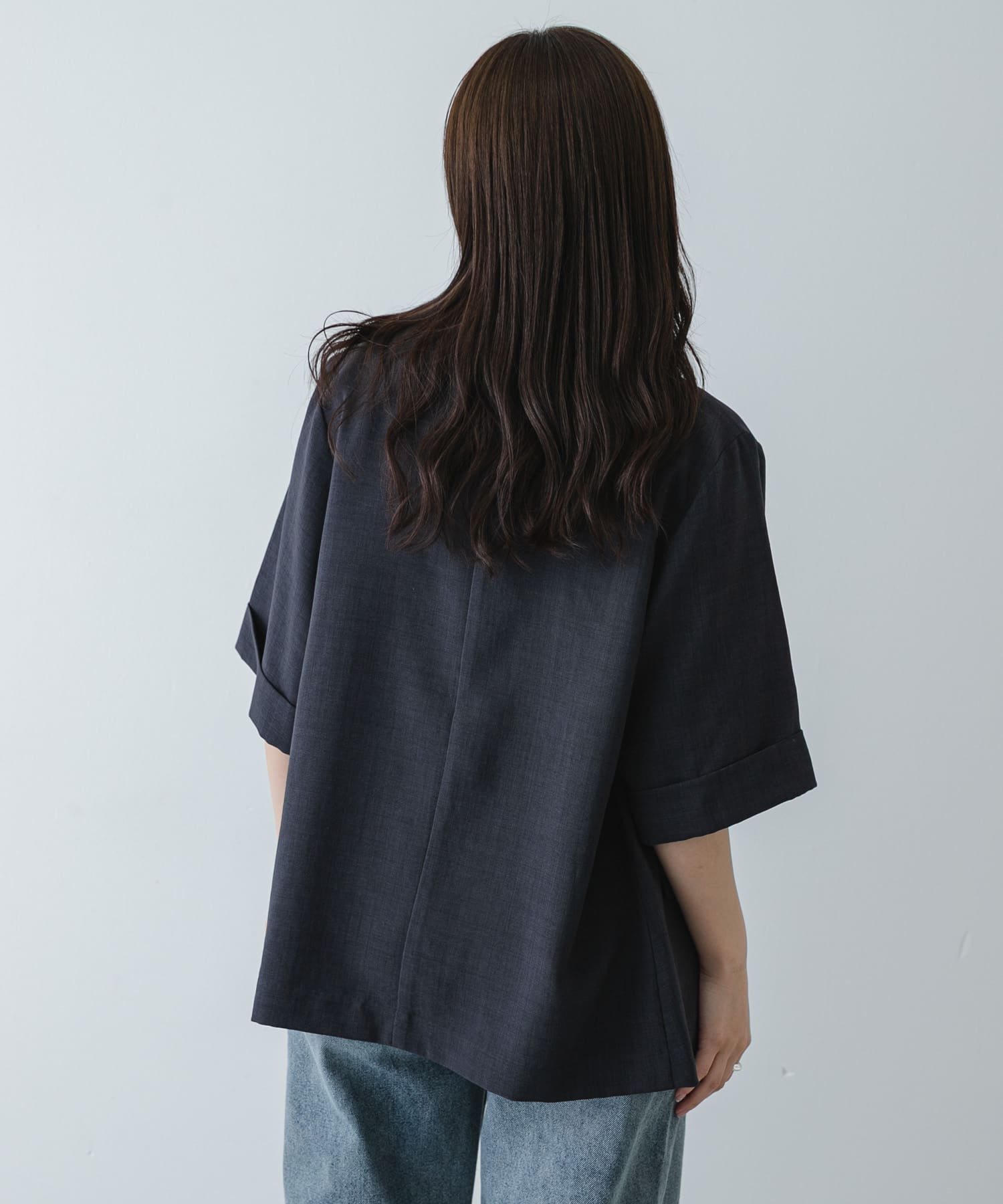 身長：158cm サイズ：one