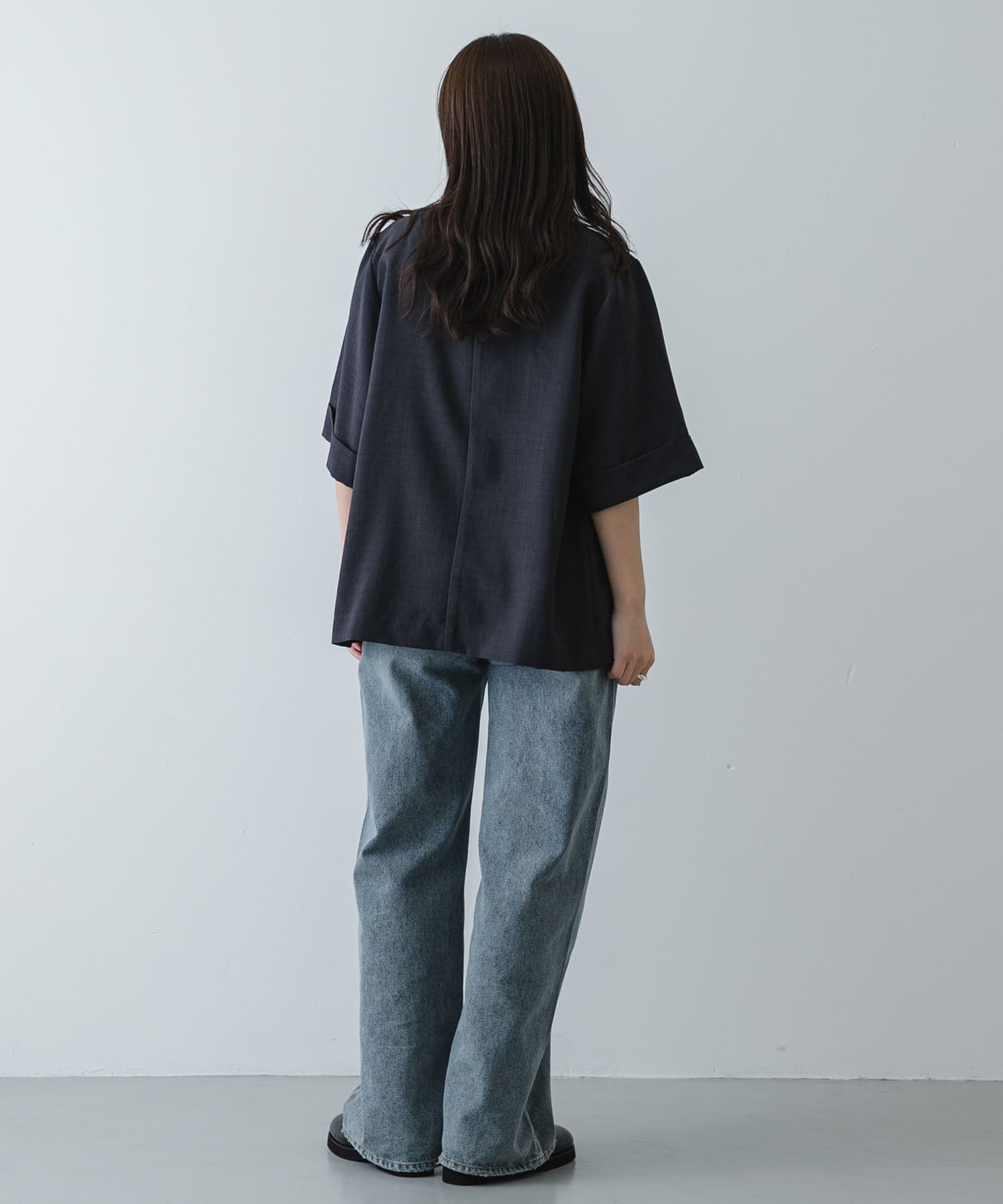 身長：158cm サイズ：one