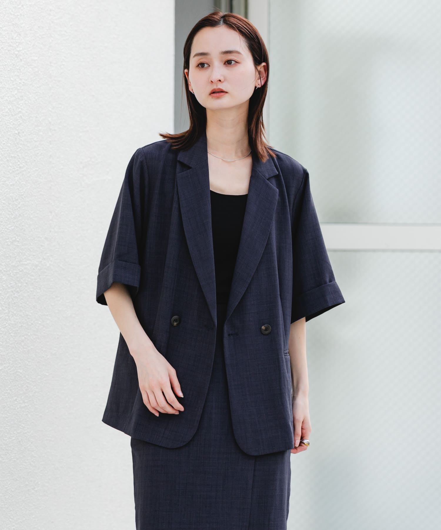 身長：169cm サイズ：one