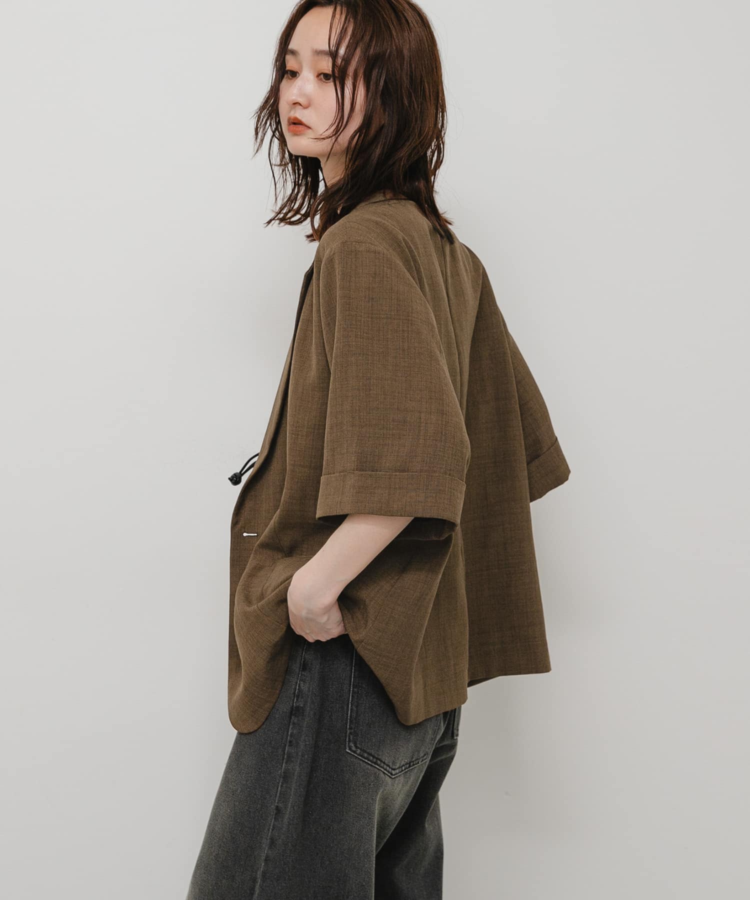 身長：169cm サイズ：one