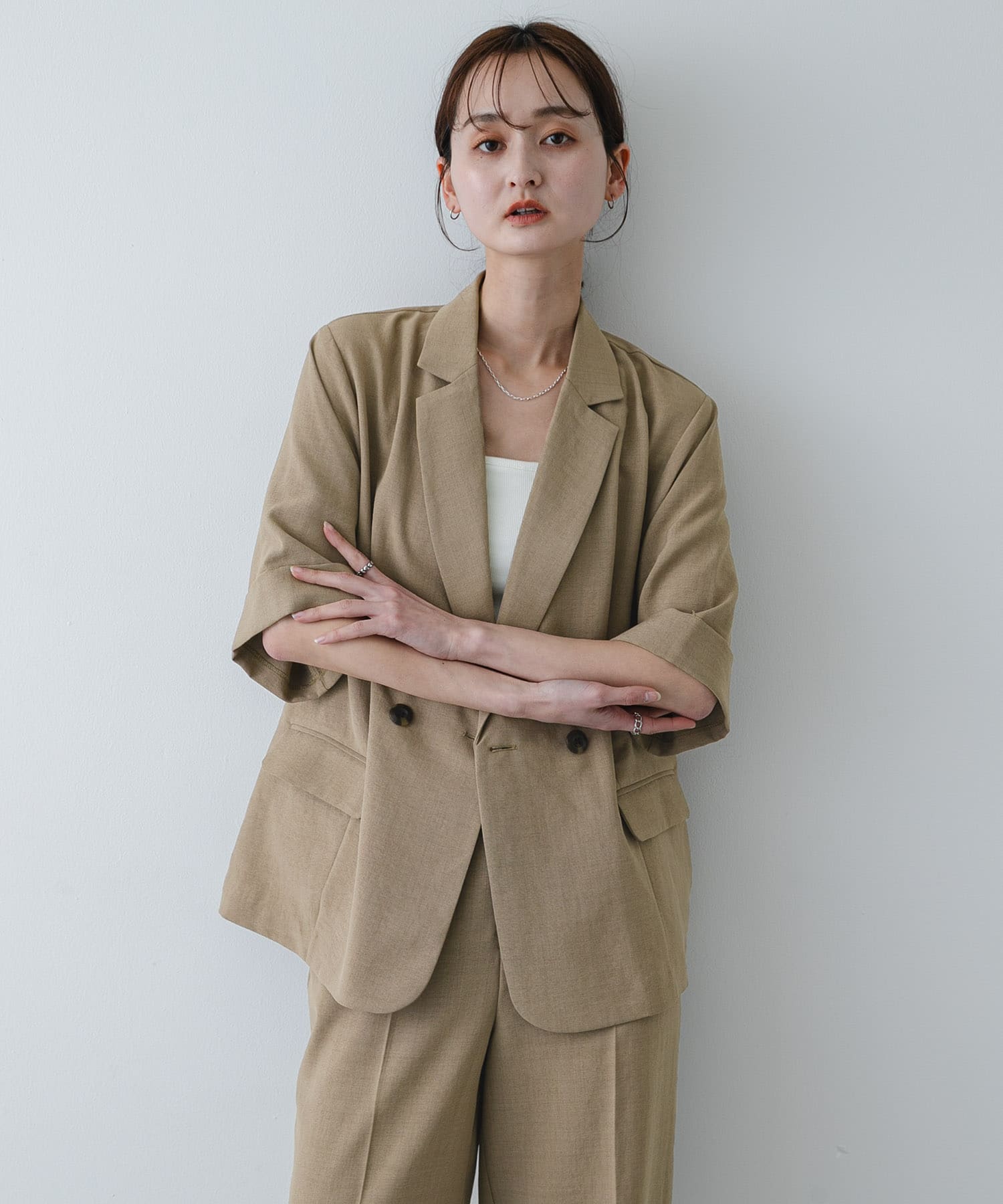 身長：169cm サイズ：one