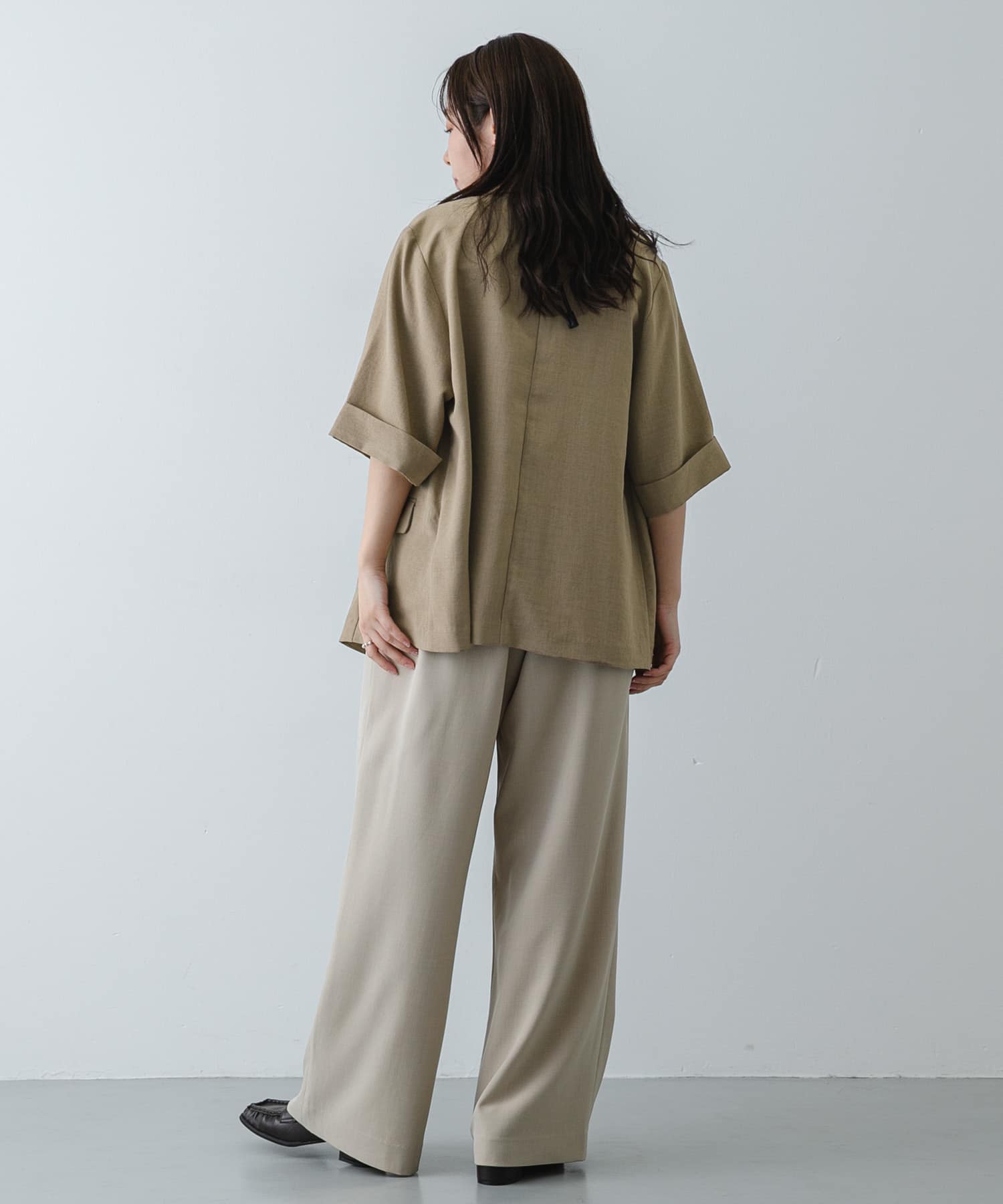 身長：158cm サイズ：one