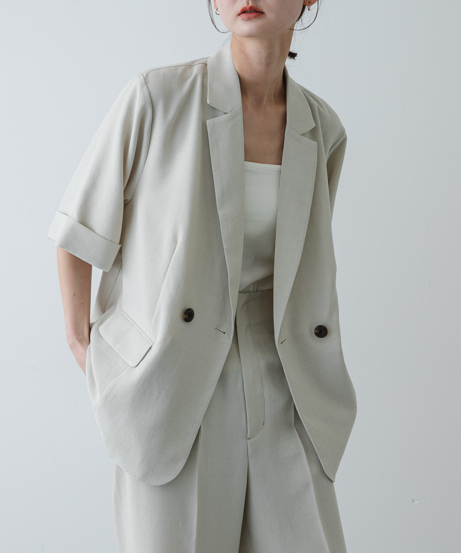 身長：169cm サイズ：one