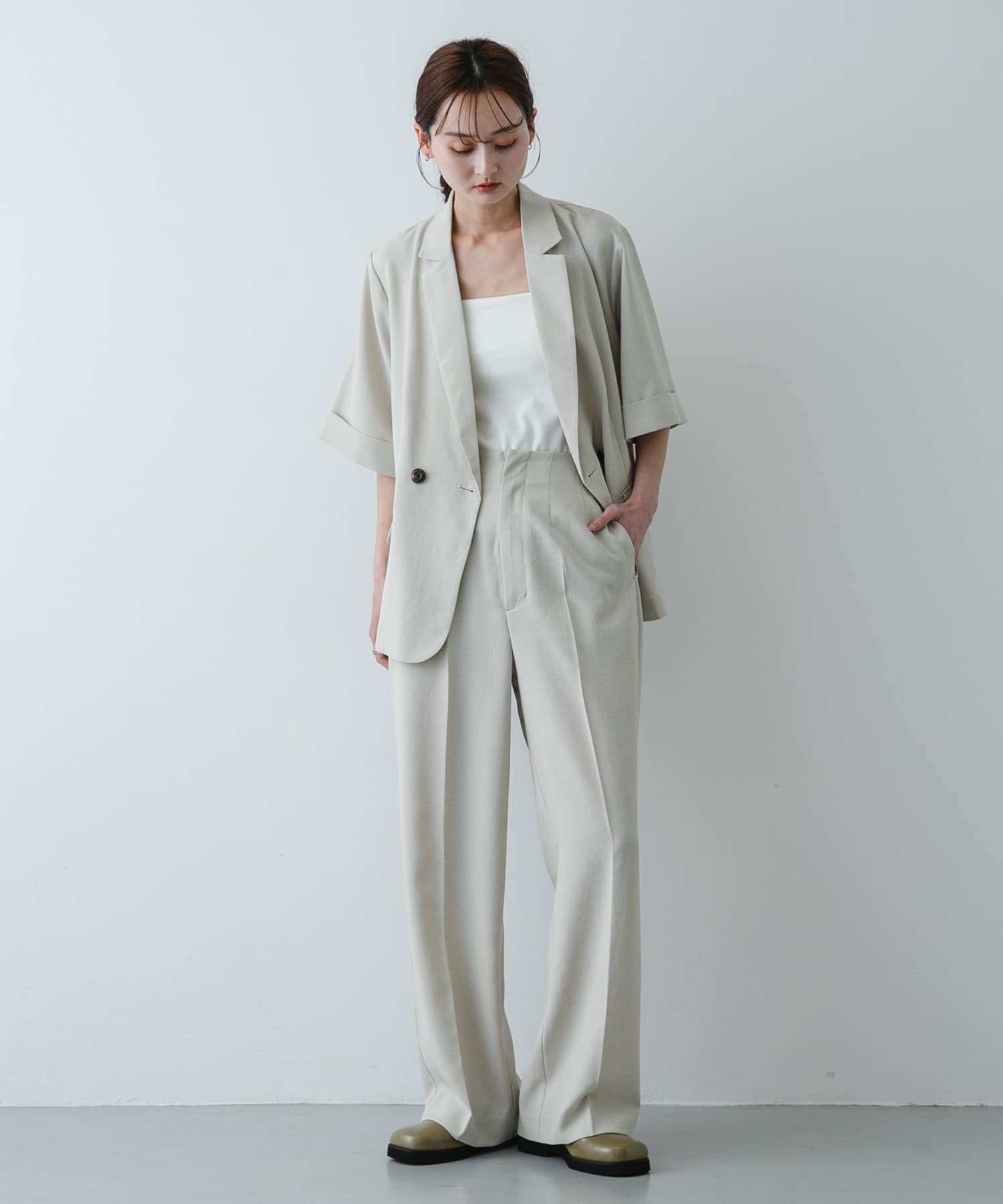 身長：169cm サイズ：one