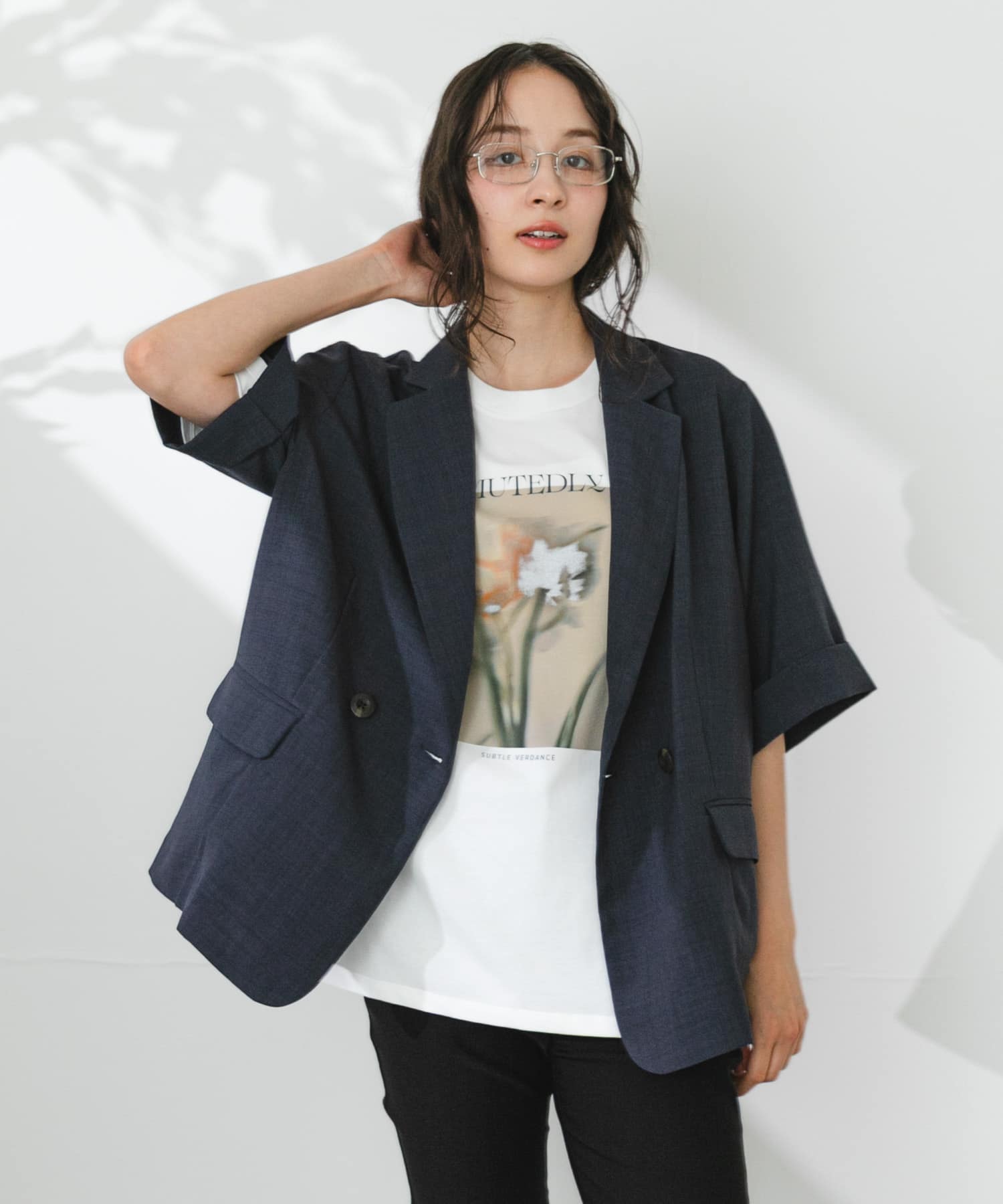 『一部WEB限定カラー』『UR TECH DRYLUXE』リネンライクジャケット
