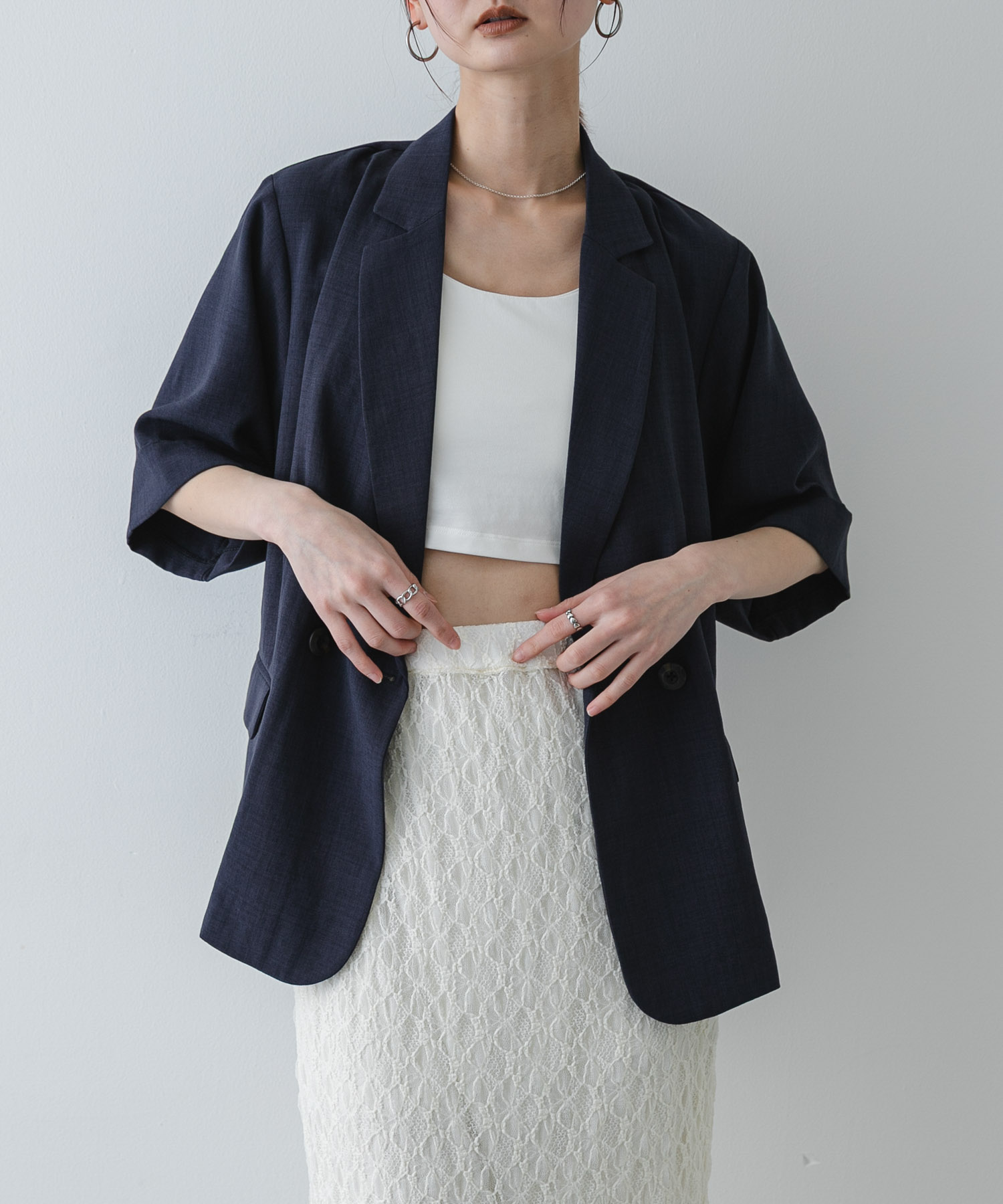 『UR TECH DRYLUXE』リネンライクジャケット