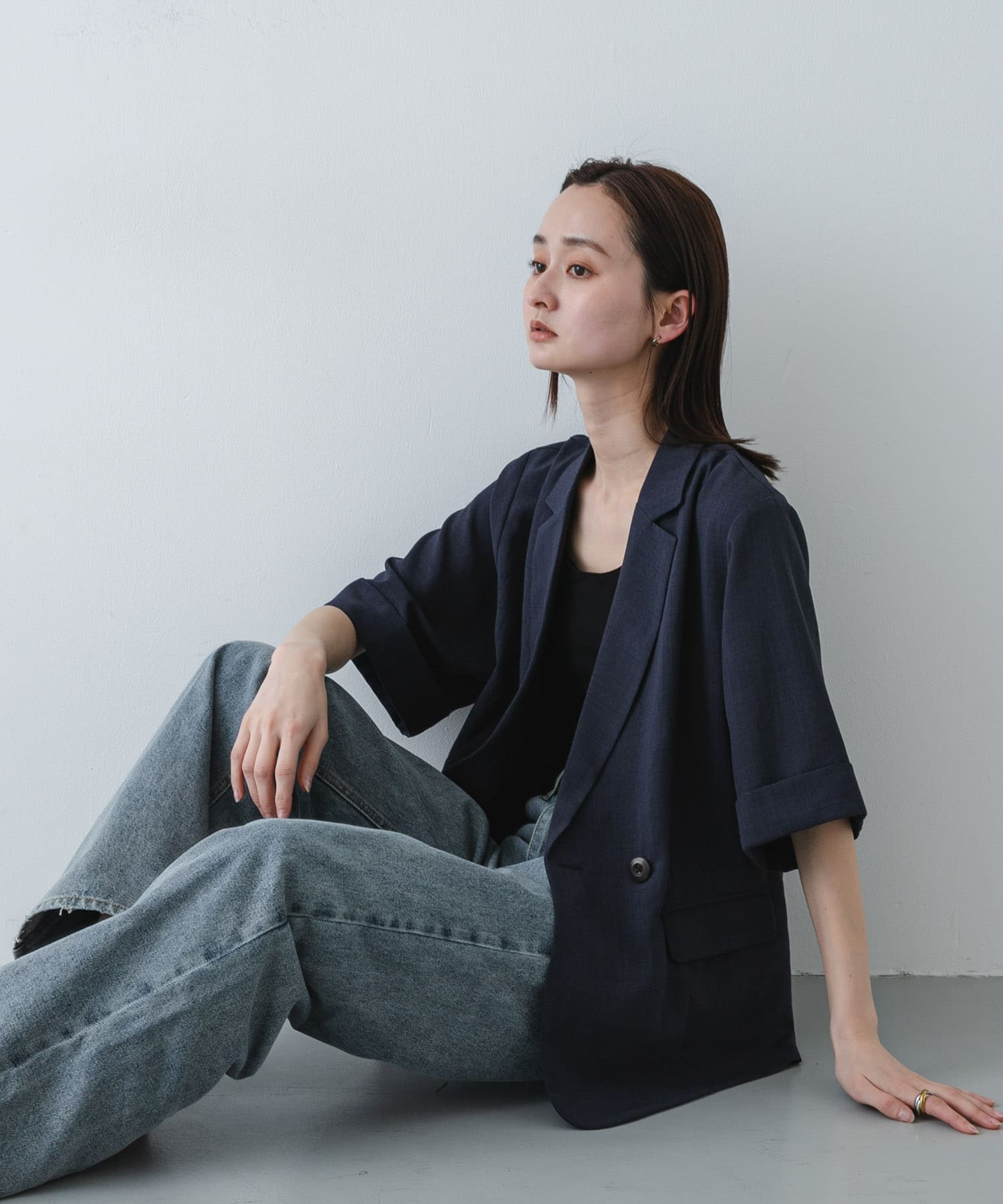 身長：169cm サイズ：one