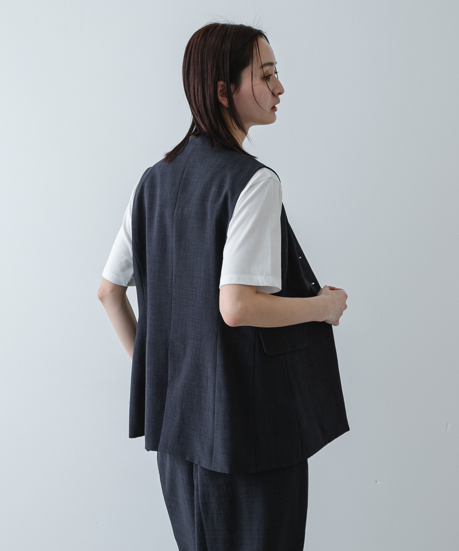 身長：169cm サイズ：one