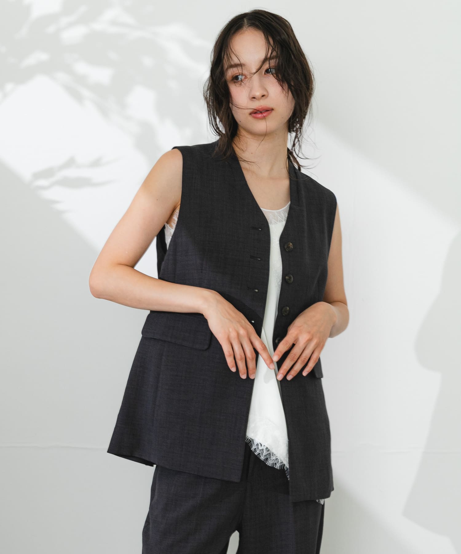身長：167cm サイズ：one