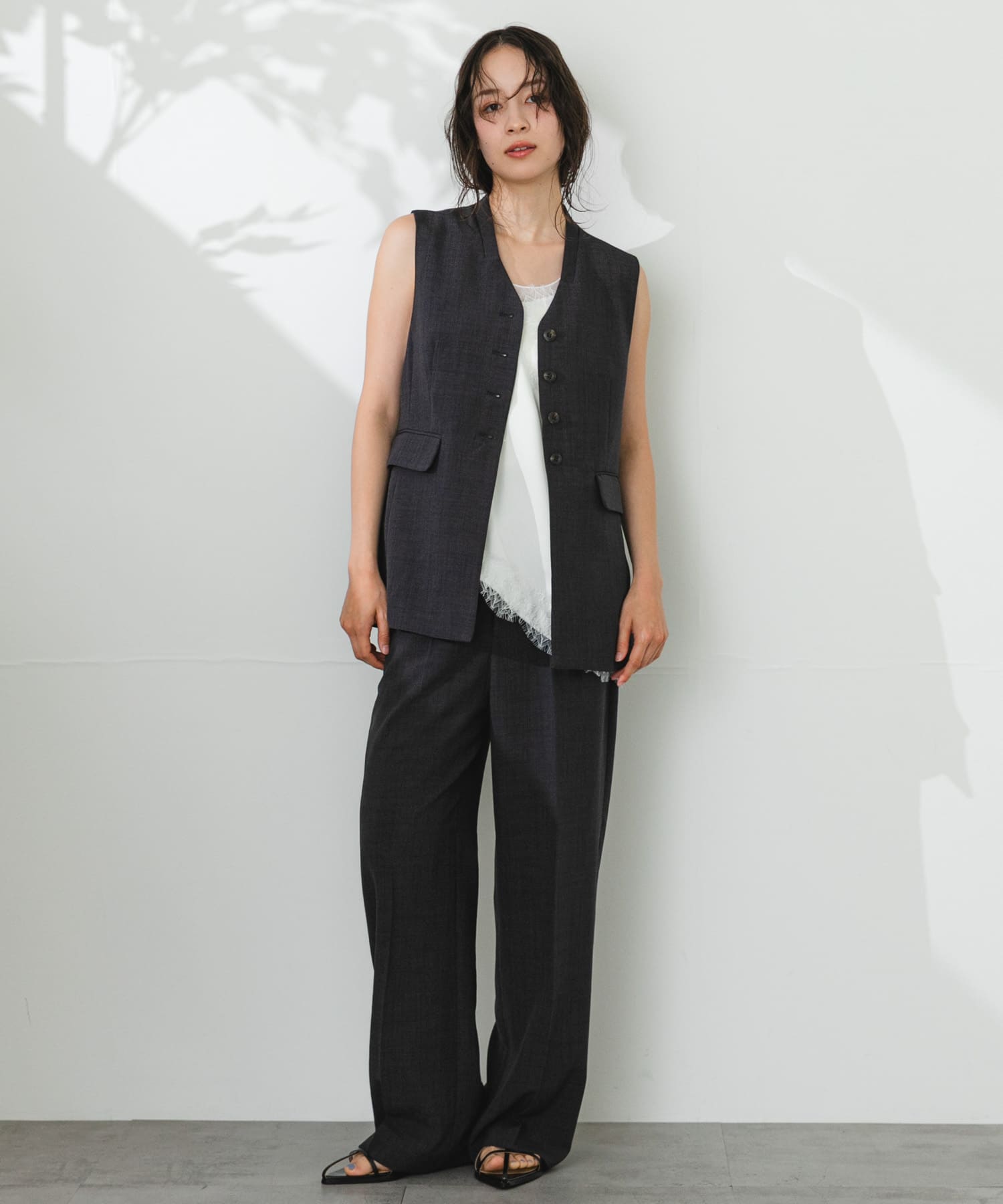 身長：167cm サイズ：one