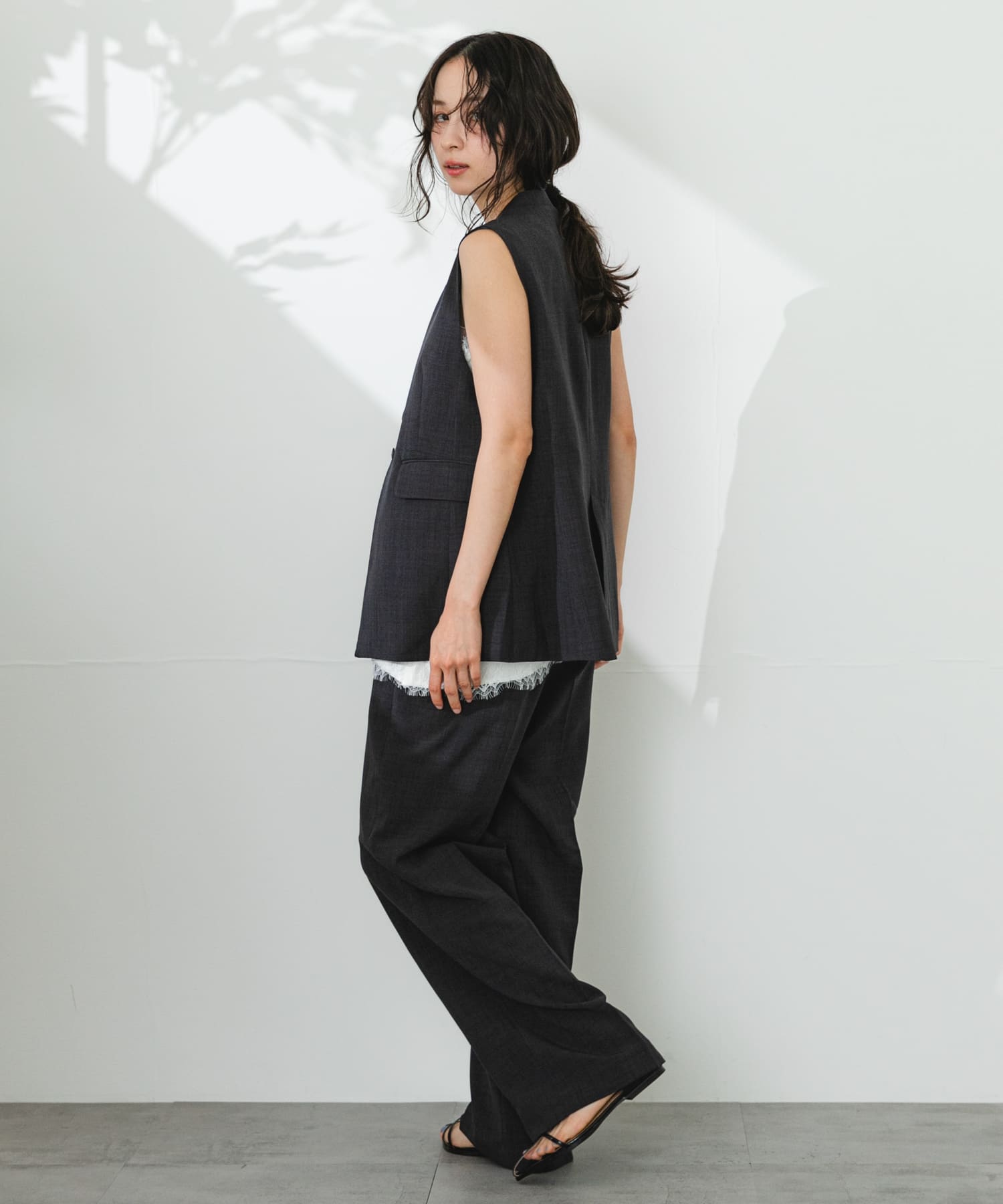身長：167cm サイズ：one