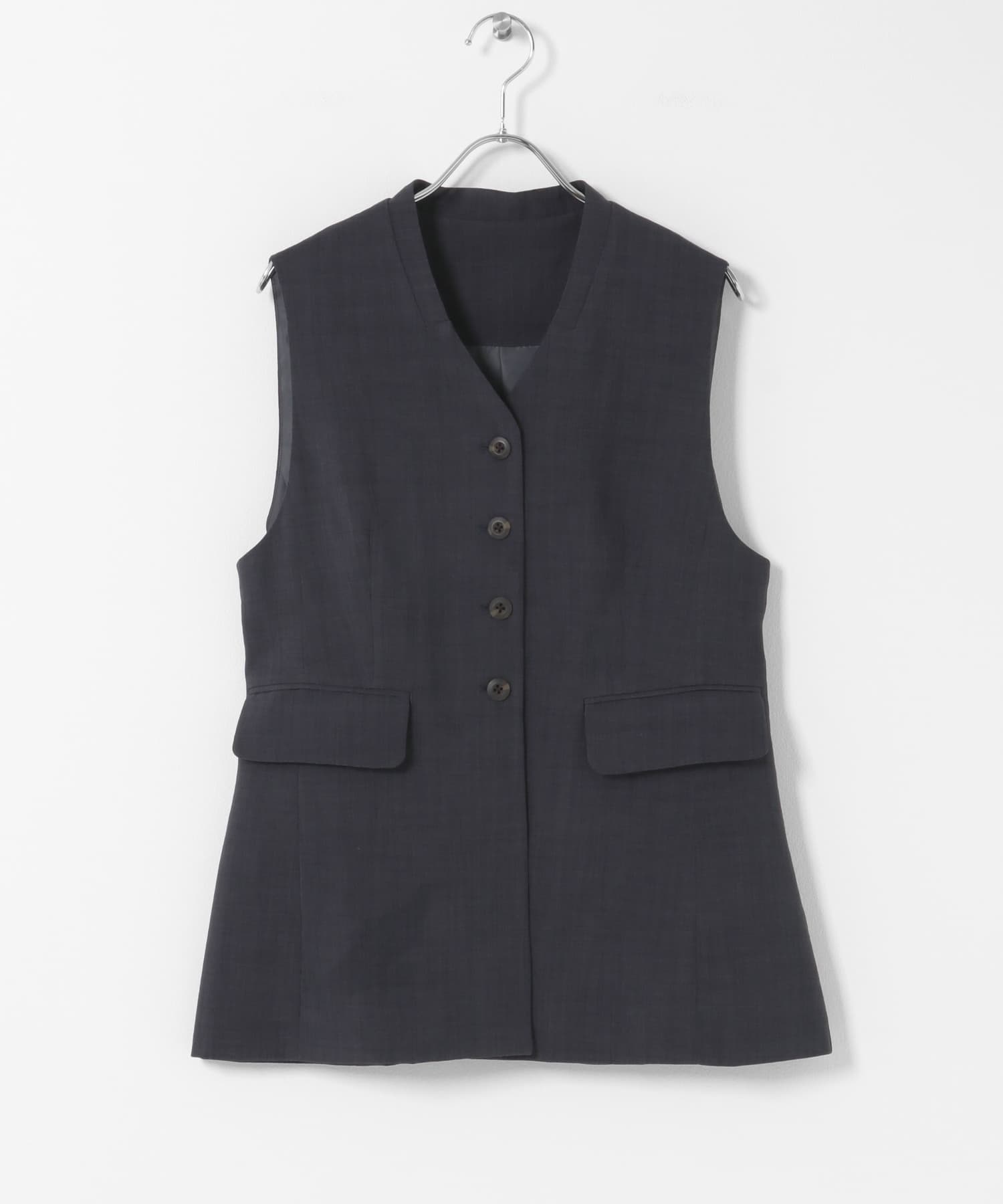 『UR TECH DRYLUXE』リネンライクジレ CHARCOAL One