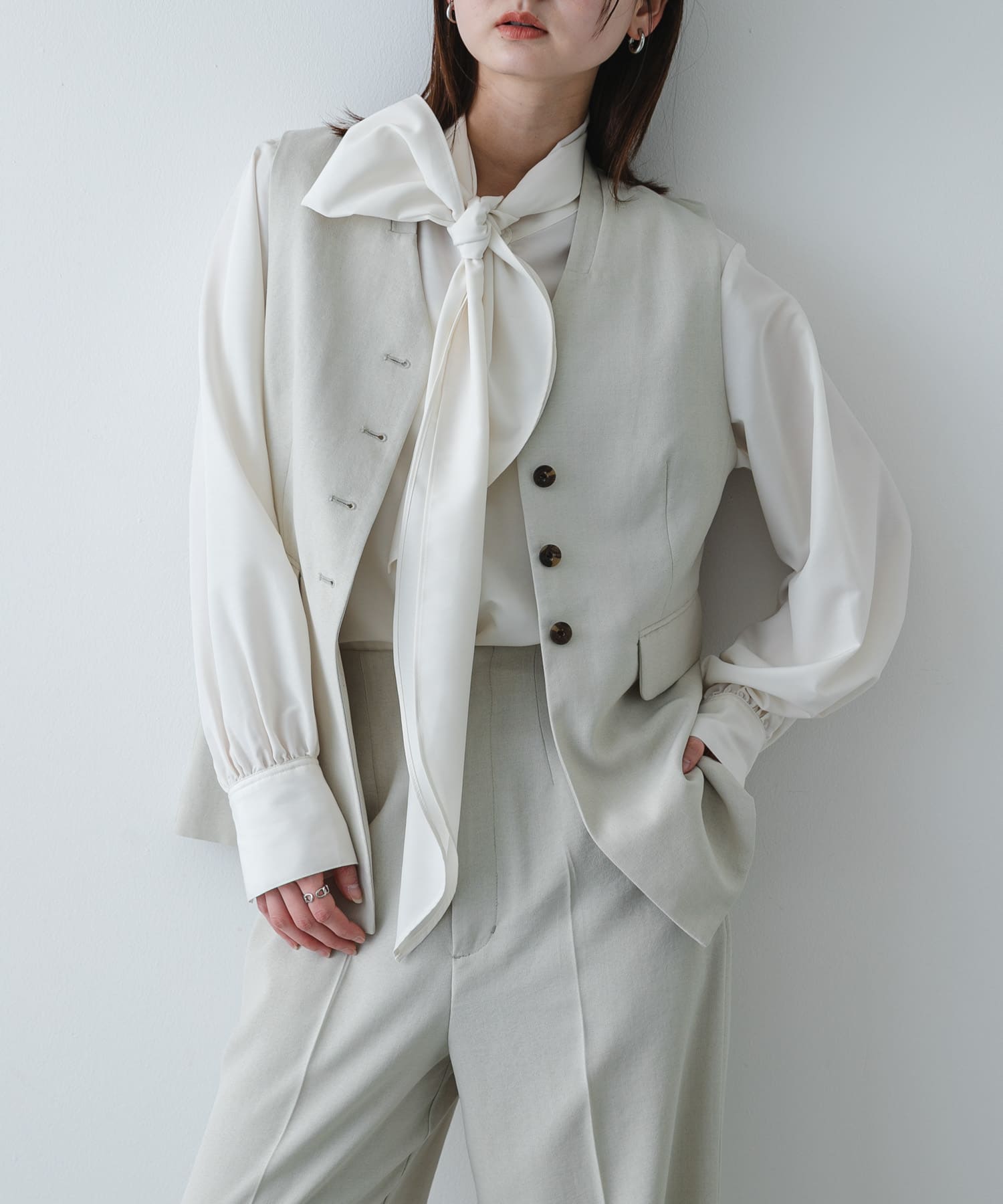 身長：169cm サイズ：one