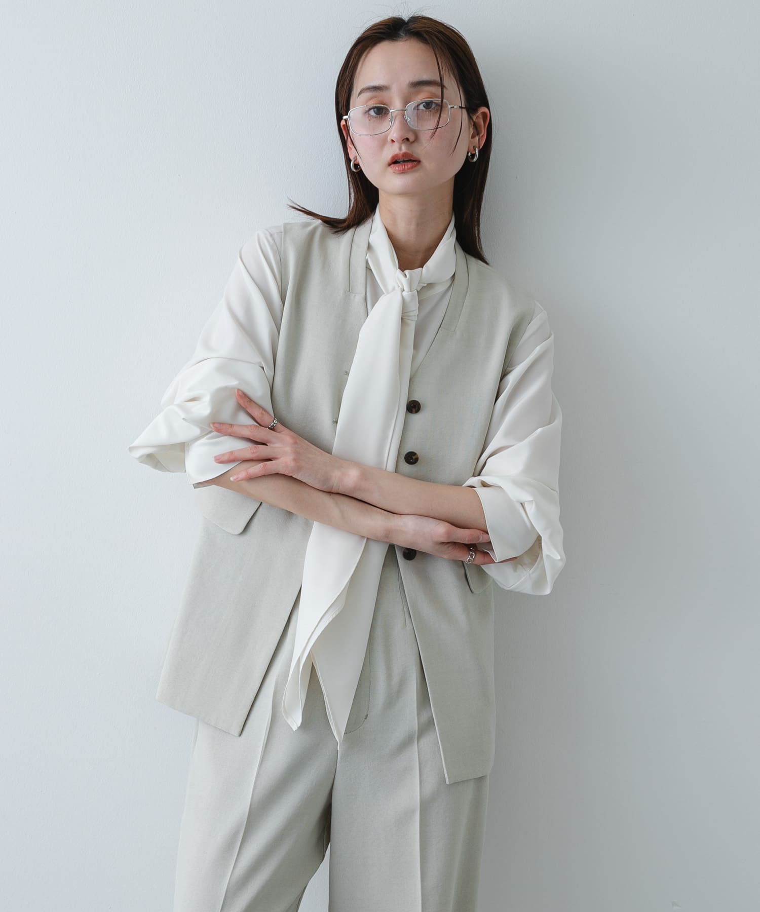 身長：169cm サイズ：one