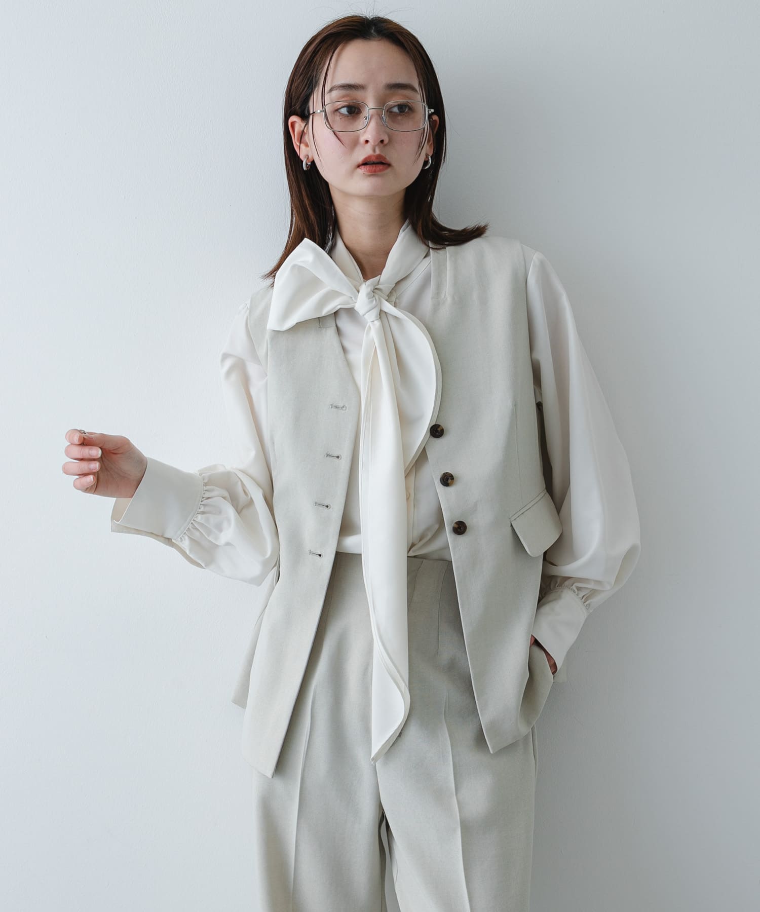 身長：169cm サイズ：one