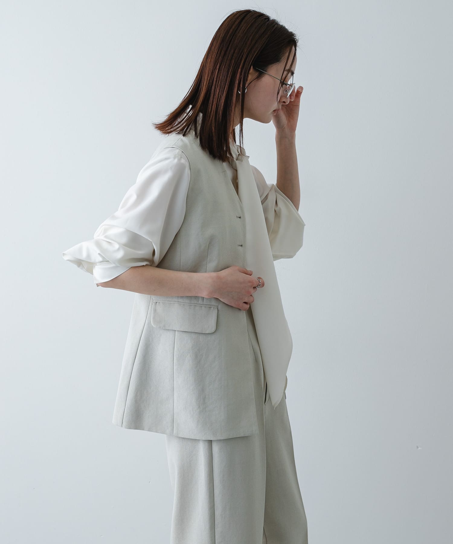 身長：169cm サイズ：one