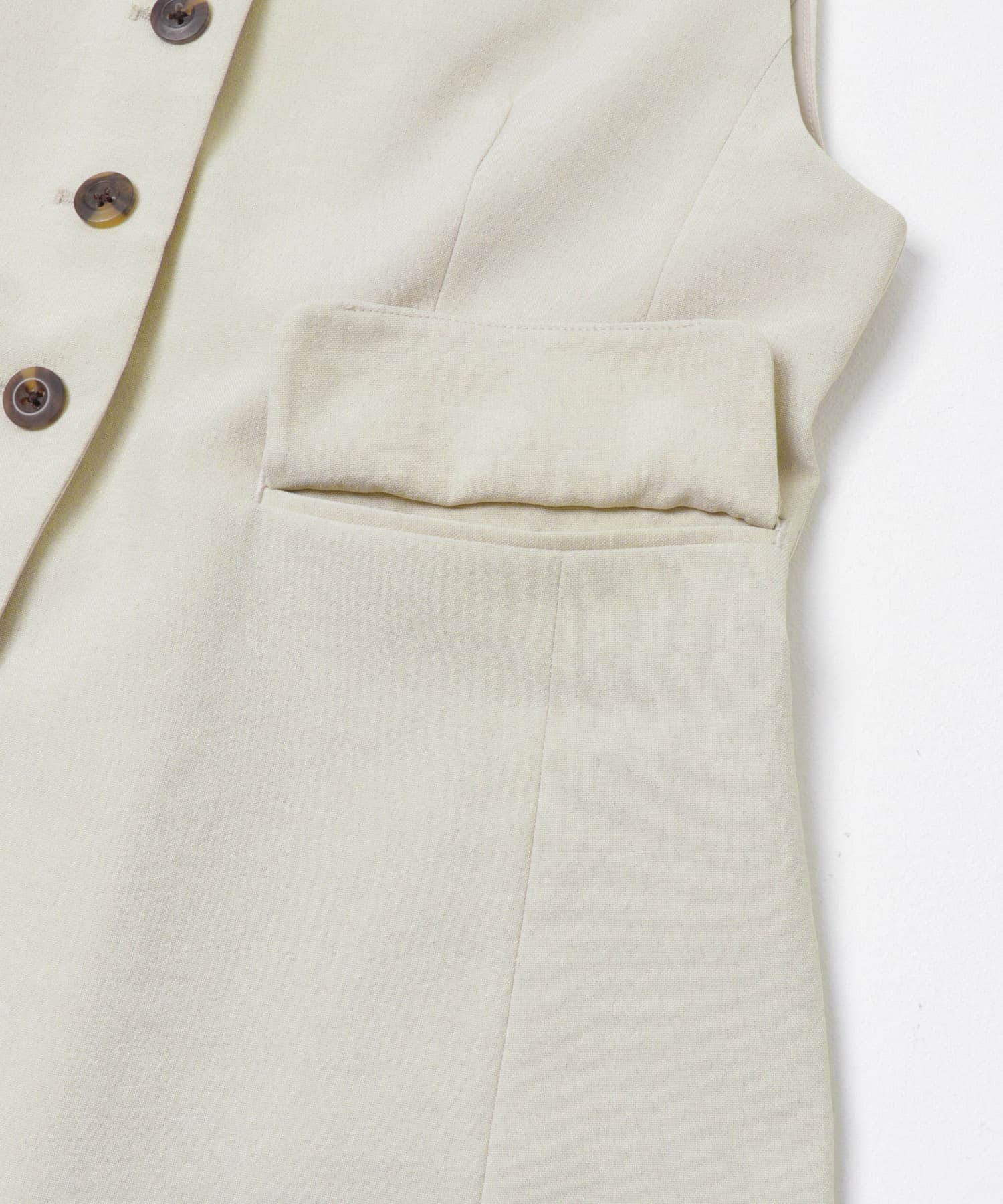 『UR TECH DRYLUXE』リネンライクジレ GREIGE One