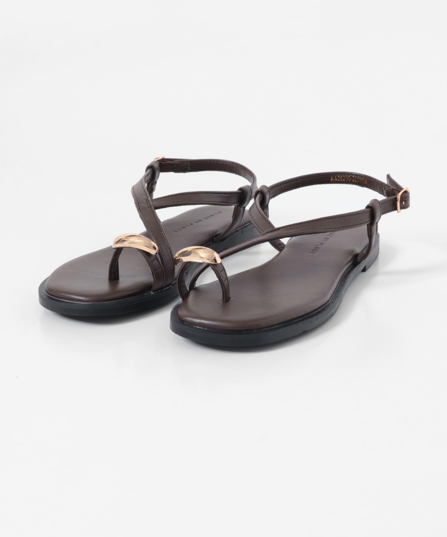 サムリングサンダル BROWN S