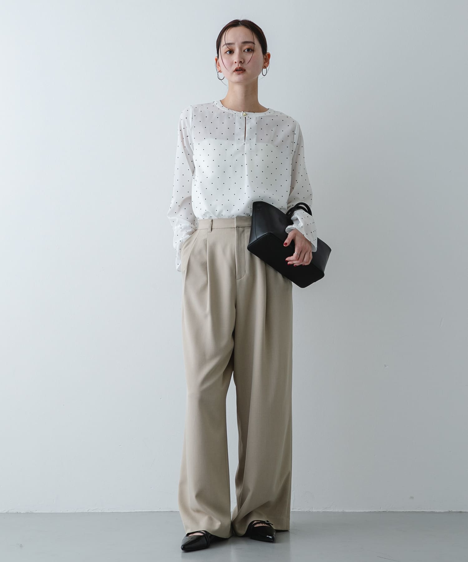 『軽量/消臭/抗菌』ベルトデザインミュール BLACK M