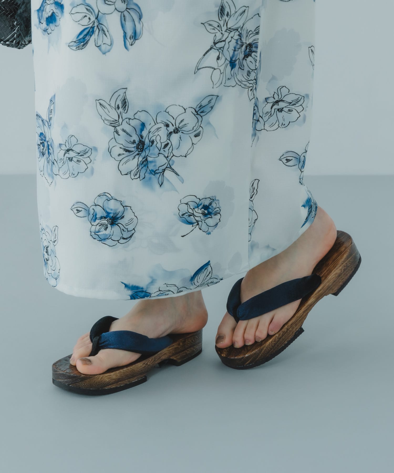 『WEB/一部店舗限定』下駄 NAVY One