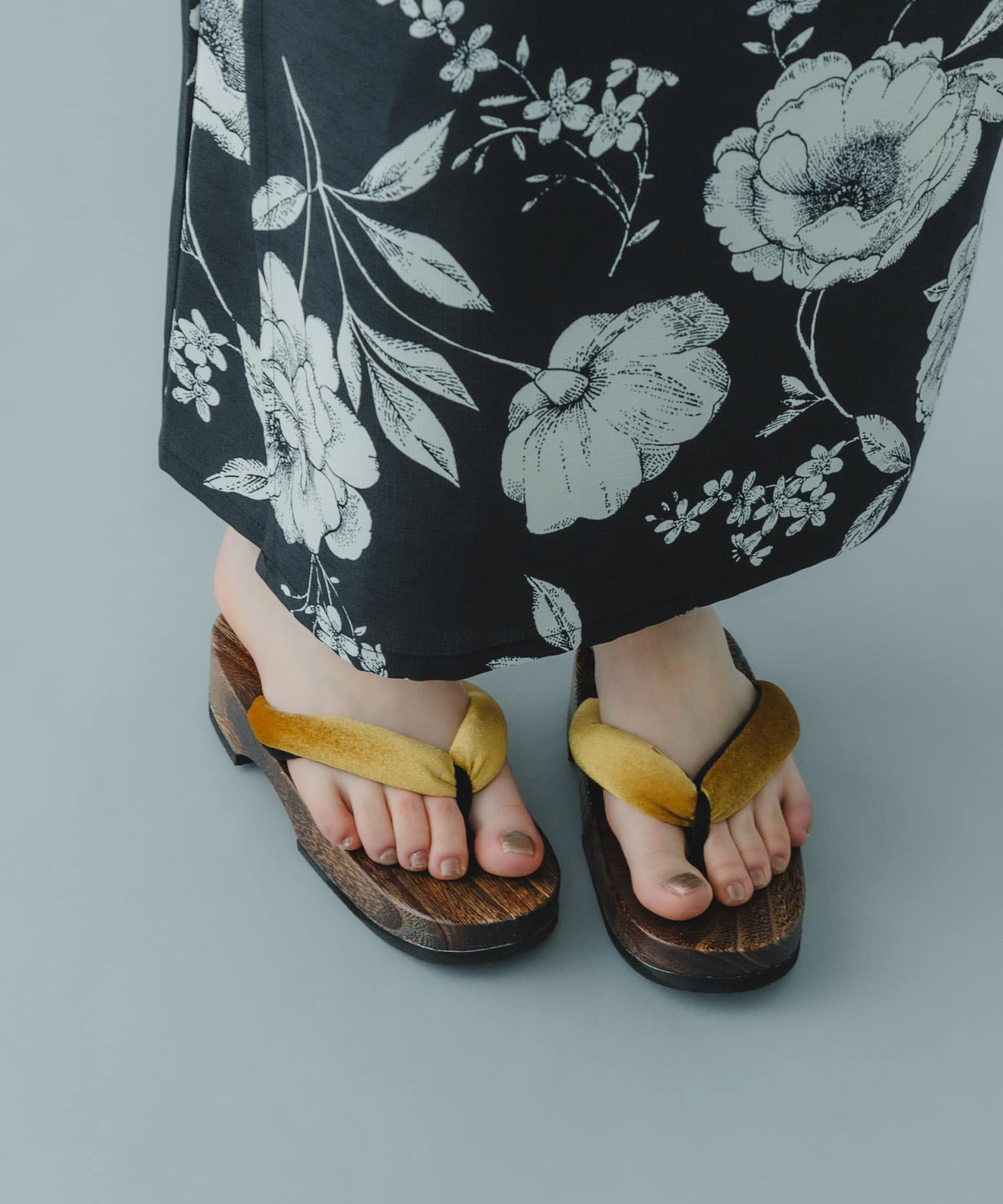 『WEB/一部店舗限定』下駄 YELLOW One