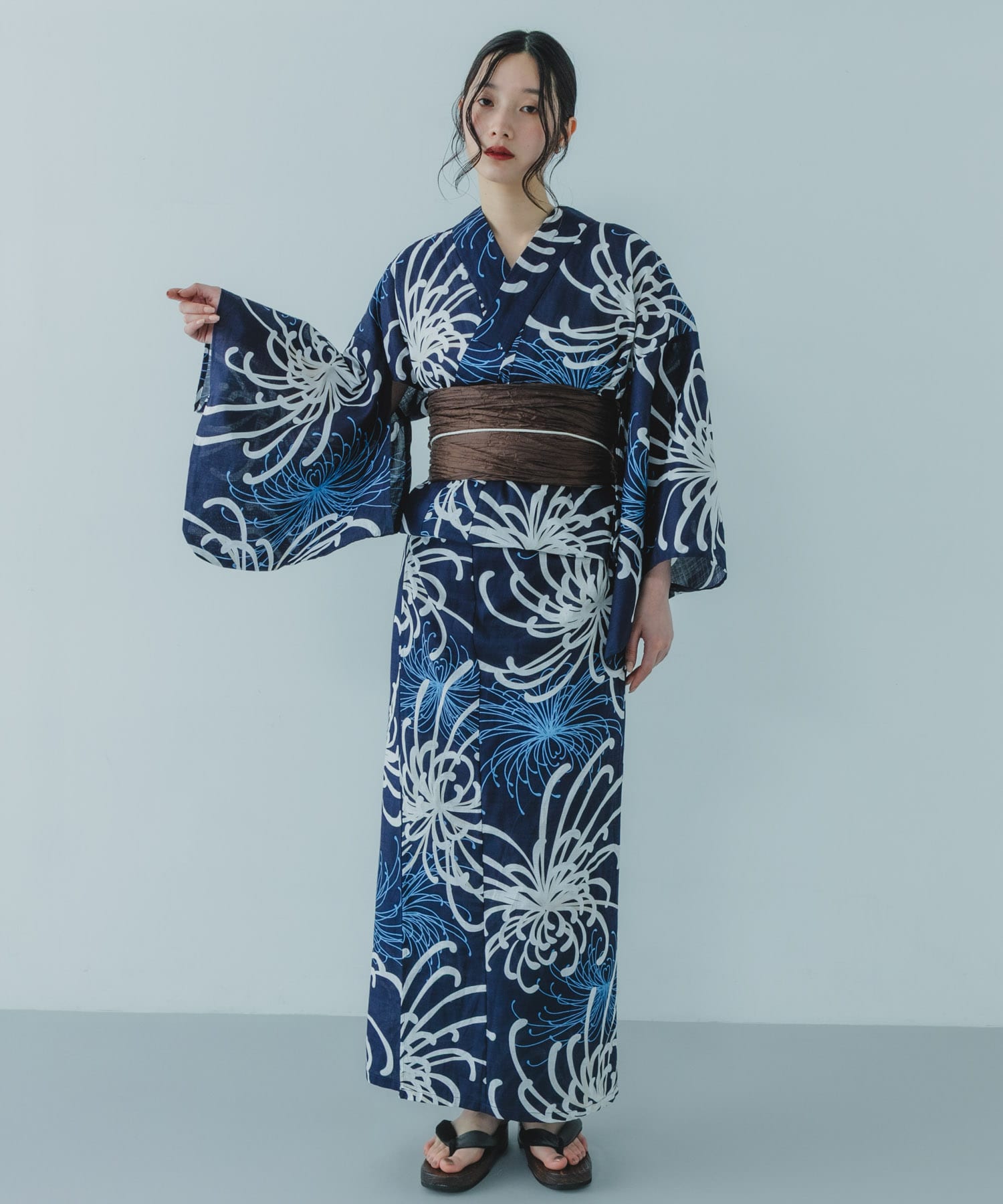 『WEB/一部店舗限定』下駄 BLACK One