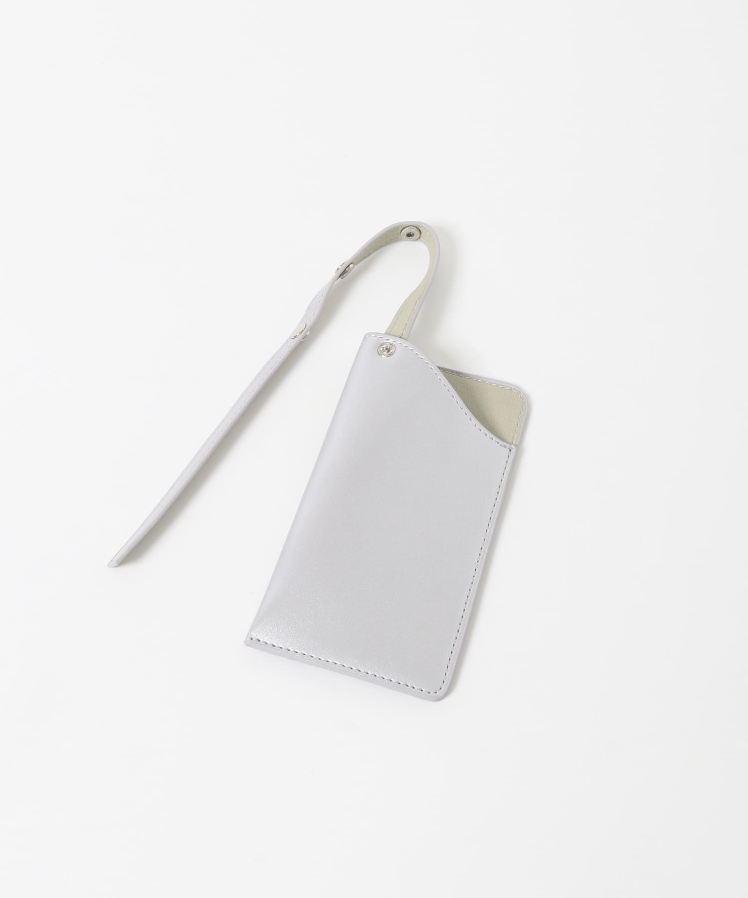 マルチケースツキワイドショルダーバッグ BLK×SLV One