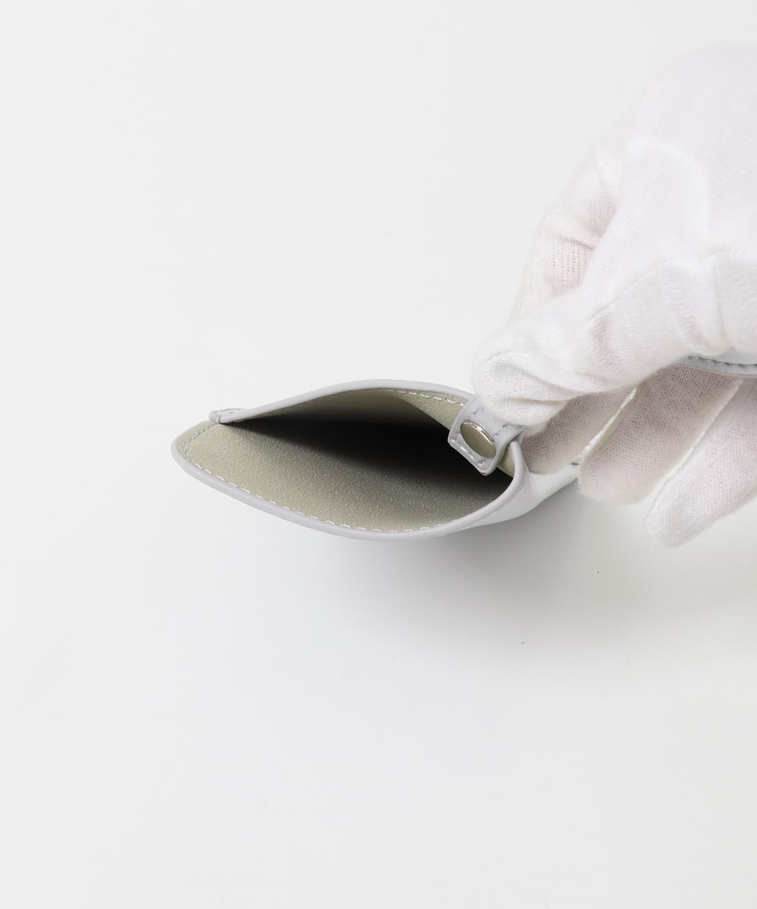 マルチケースツキワイドショルダーバッグ BLK×SLV One