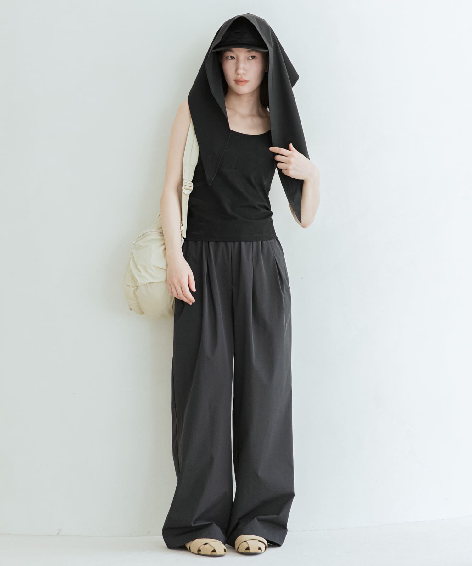 『撥水』SKINProof 2WAYリュック BEIGE One