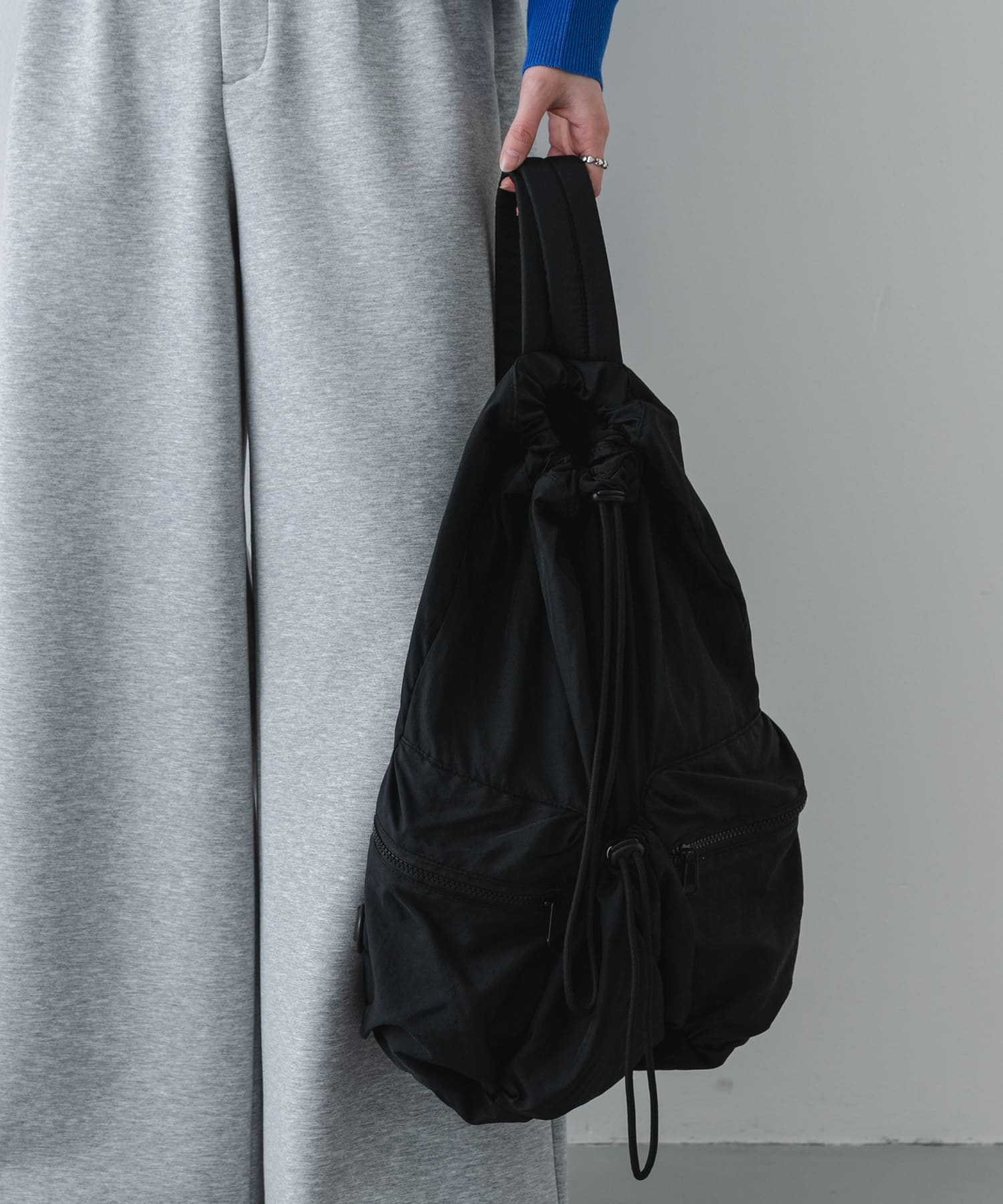 『撥水』SKINProof 2WAYリュック BLACK One
