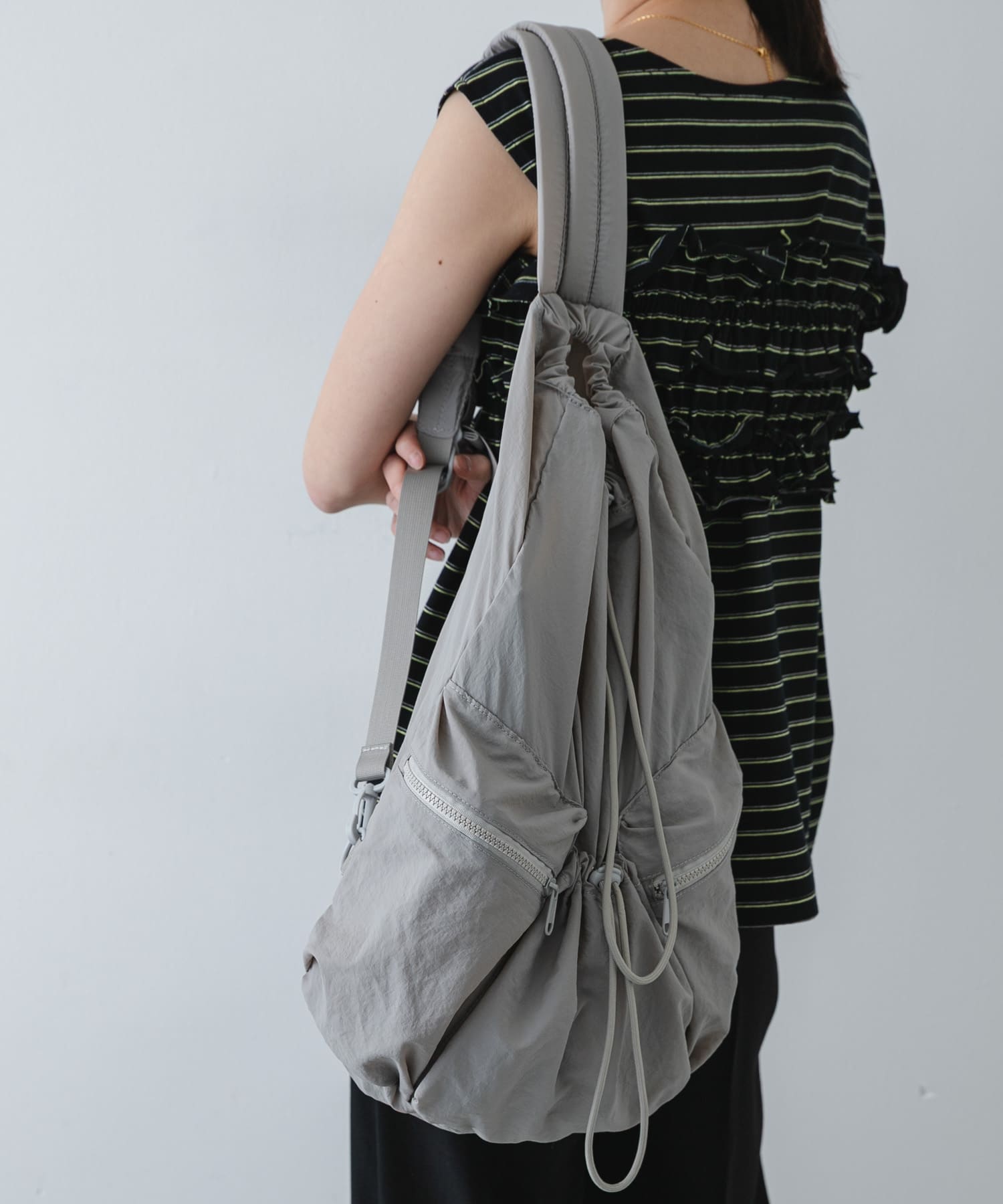 『撥水』SKINProof 2WAYリュック GRAY One