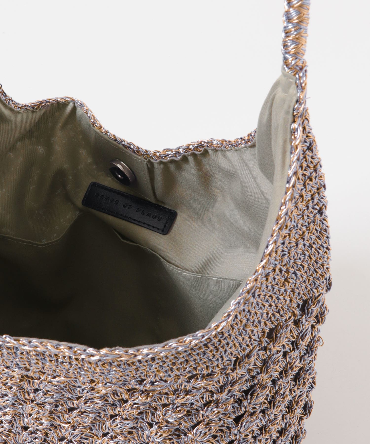 メタリックヤーンバッグ MIX One