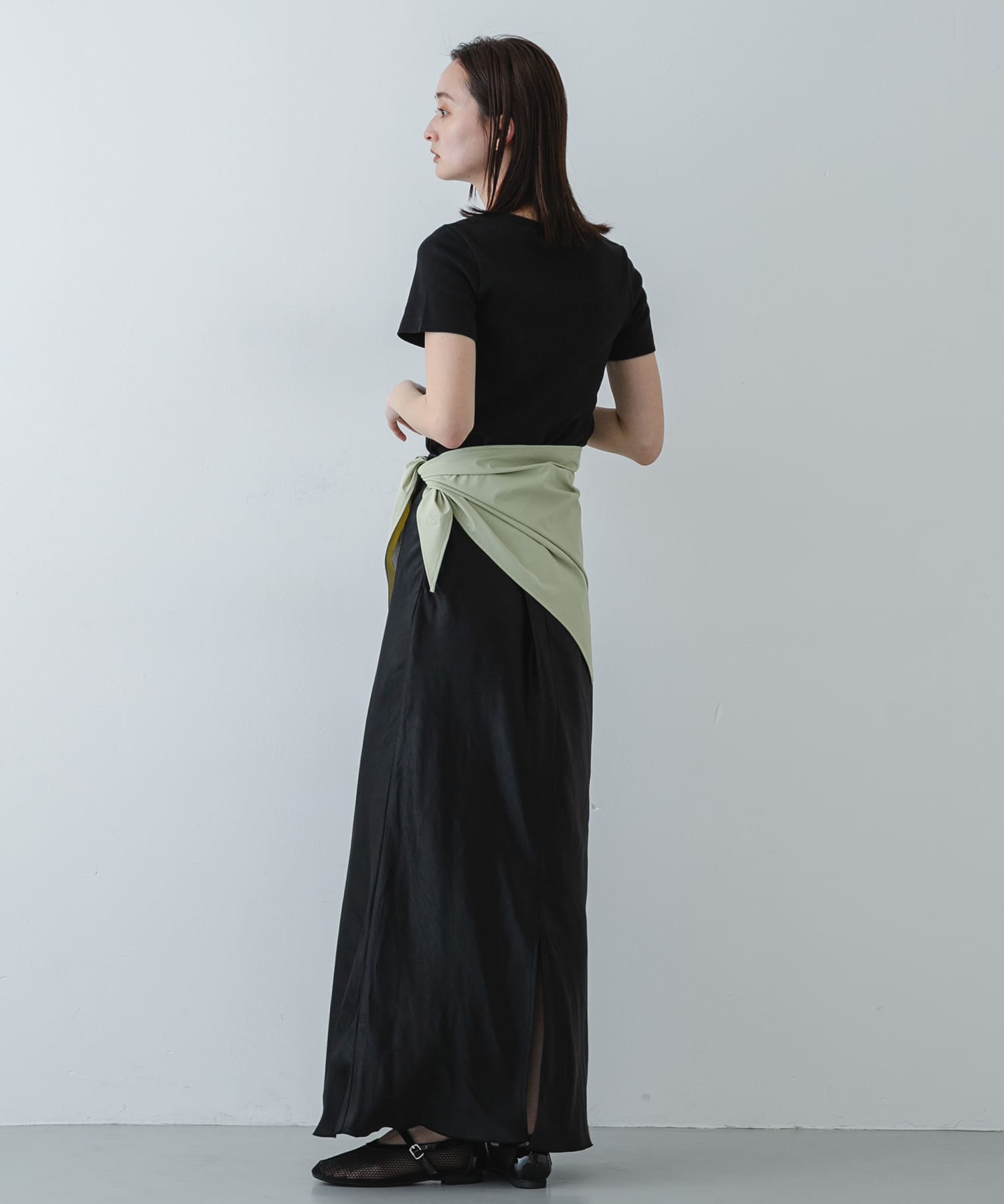 撥水シシュウスカーフ Y.BEIGE One