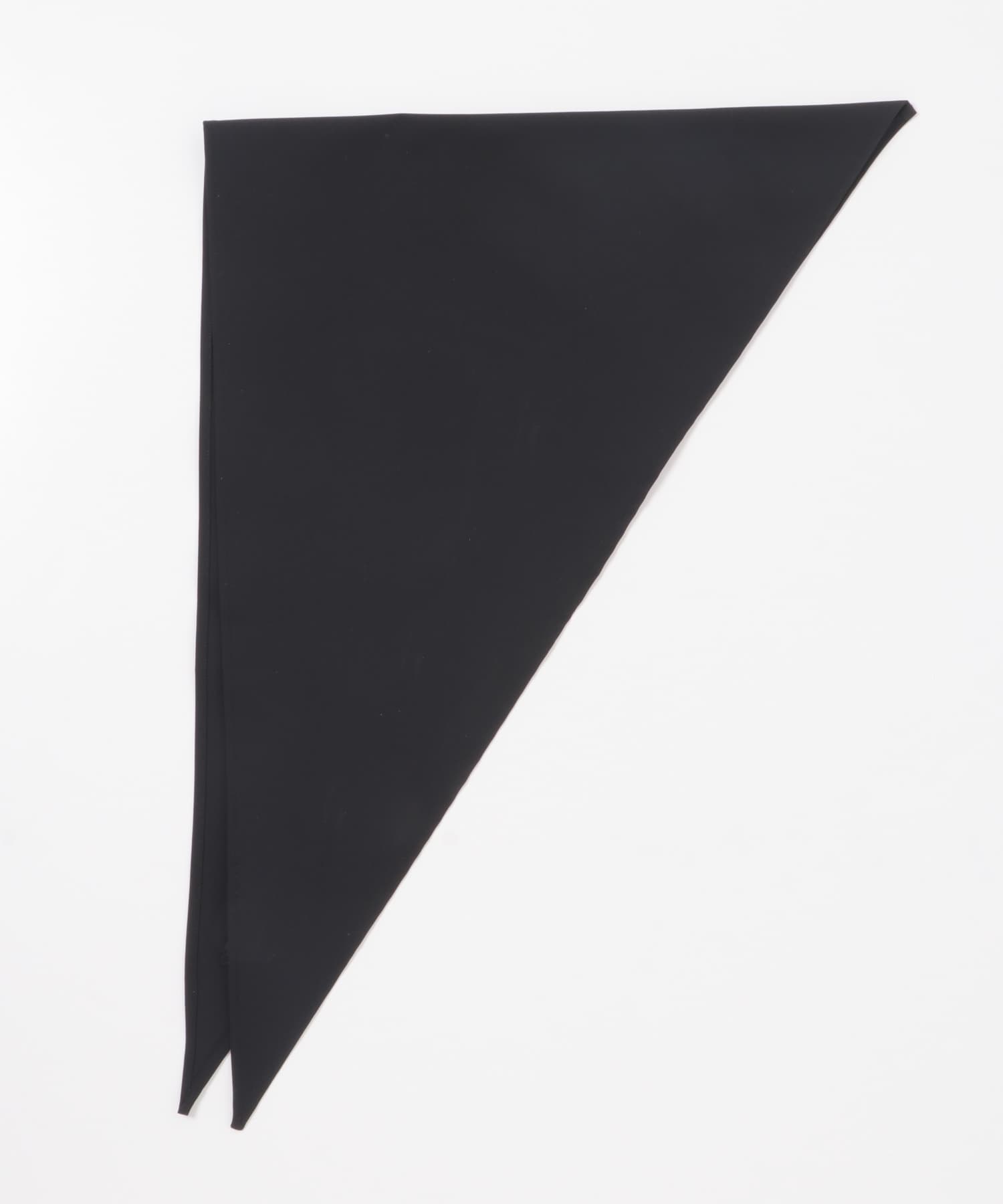 撥水シシュウスカーフ BLACK One