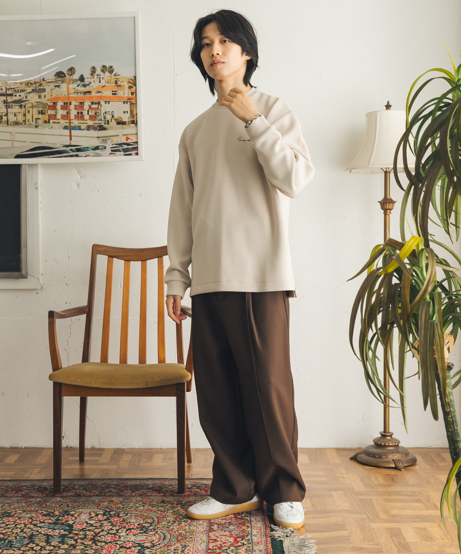 身長：172cm サイズ：M