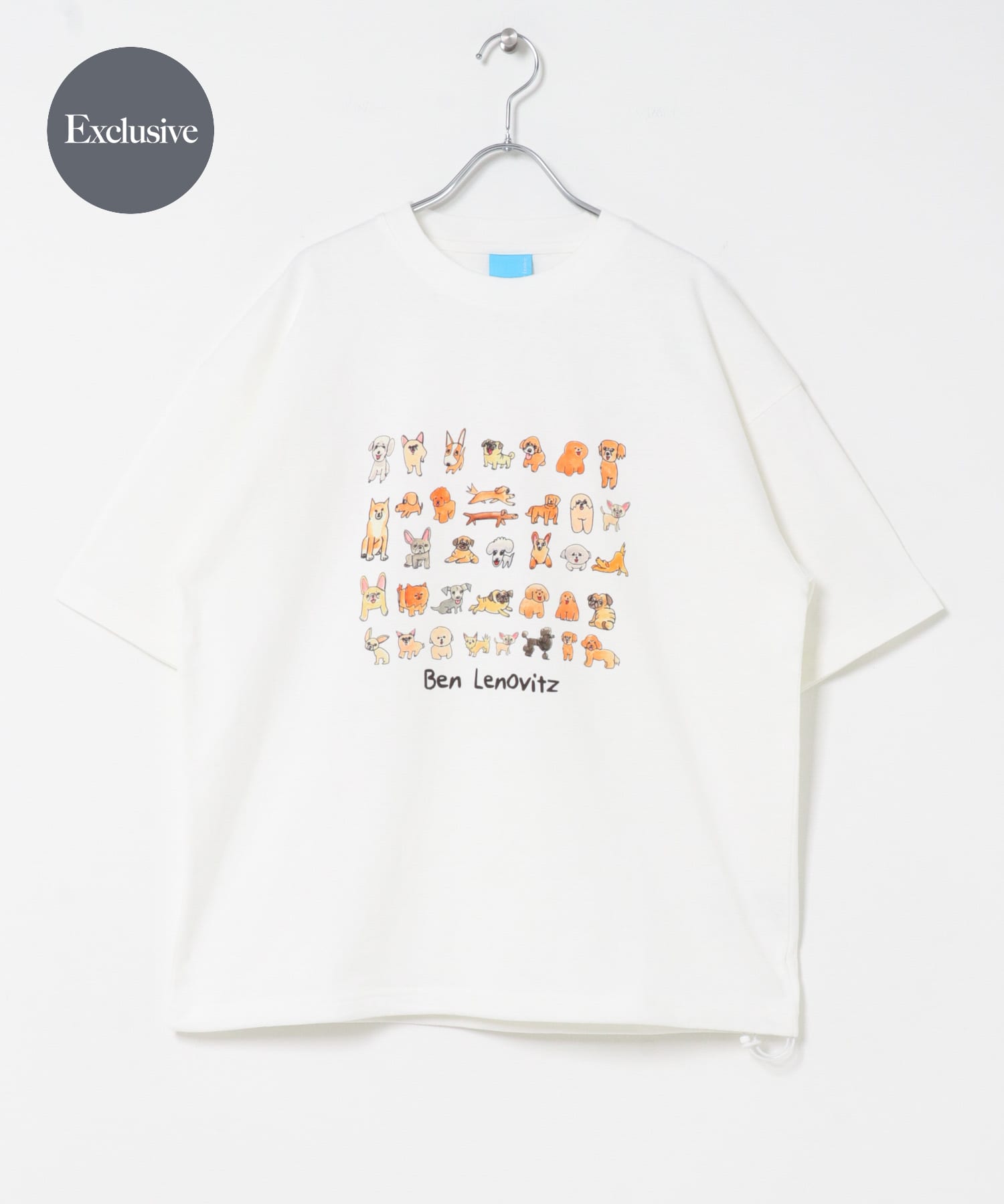 『別注』Ben Lenovitz×SENSE OF PLACE　SHORT-SLEEVE T-SHIRTS