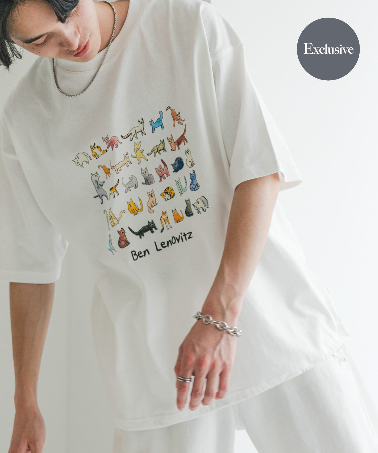 『別注』Ben Lenovitz×SENSE OF PLACE　SHORT-SLEEVE T-SHIRTS