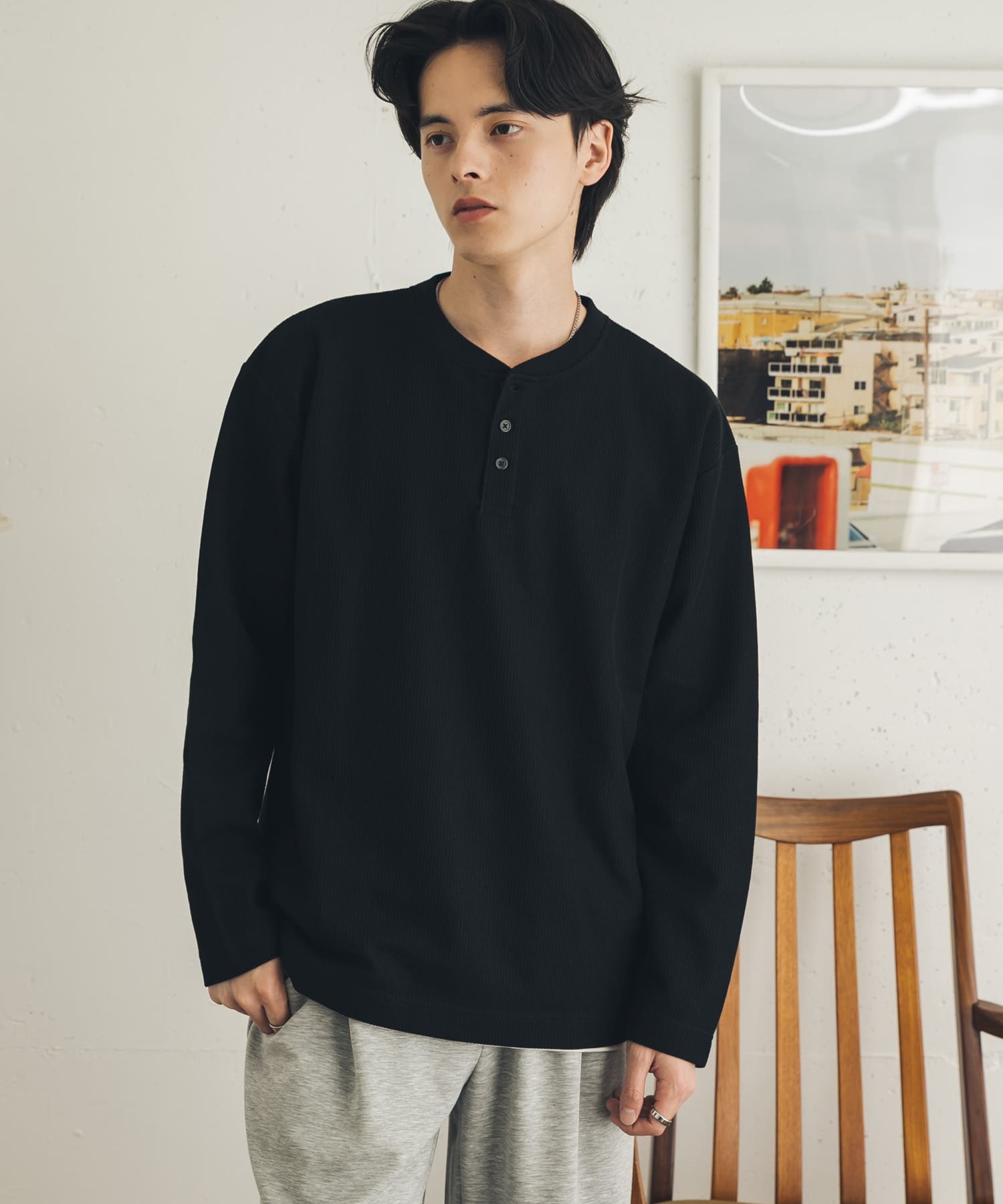 身長：173cm サイズ：L