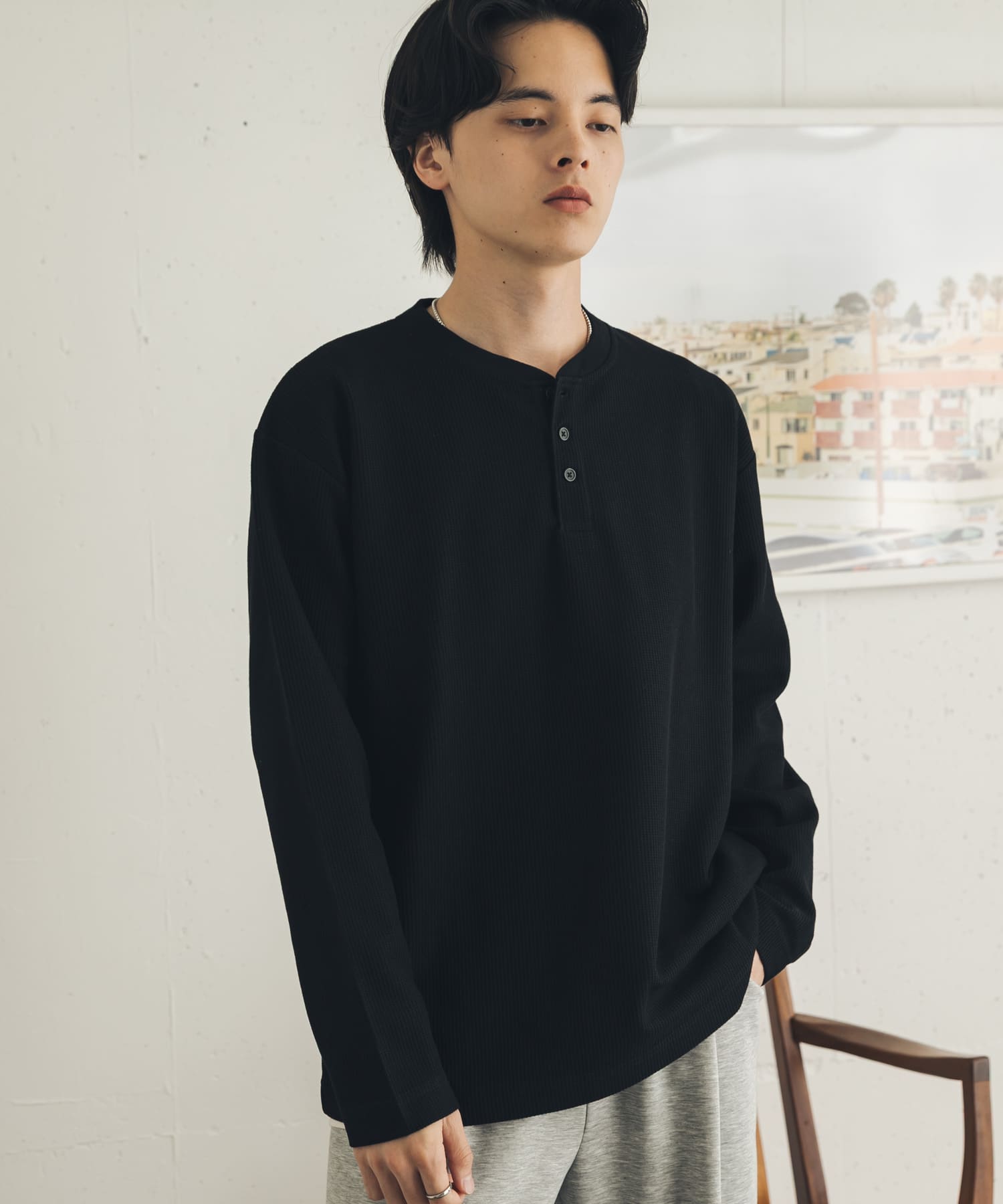 身長：173cm サイズ：L