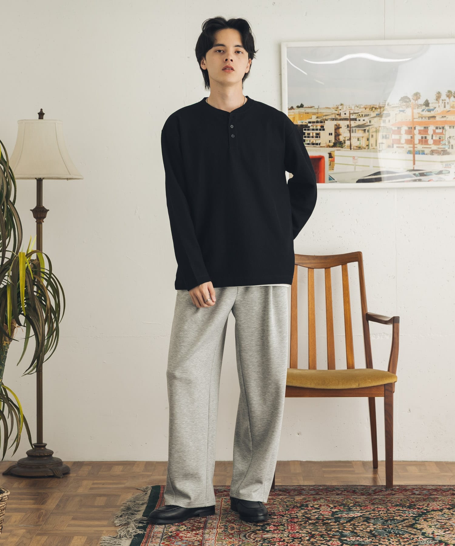 身長：173cm サイズ：L