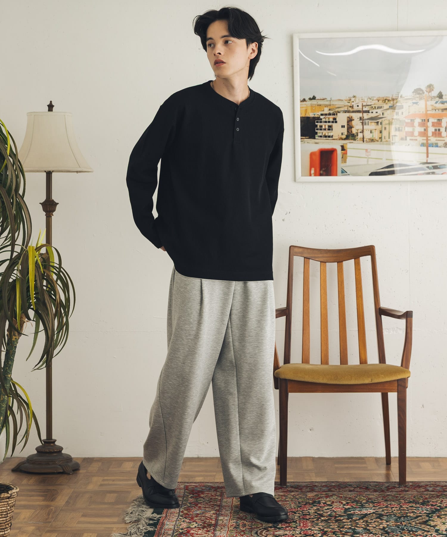 身長：173cm サイズ：L