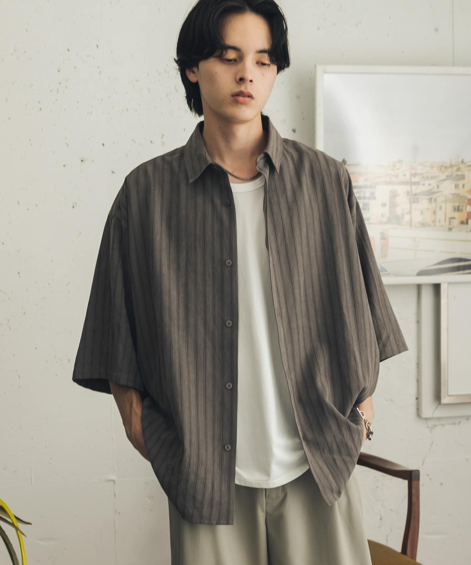 身長：173cm サイズ：L