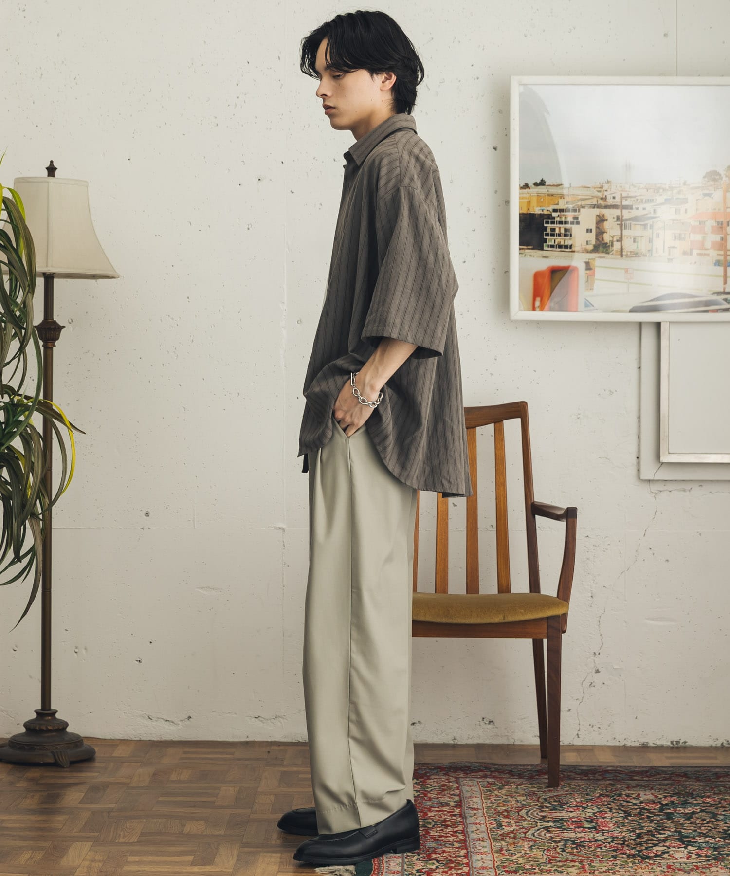 身長：173cm サイズ：L