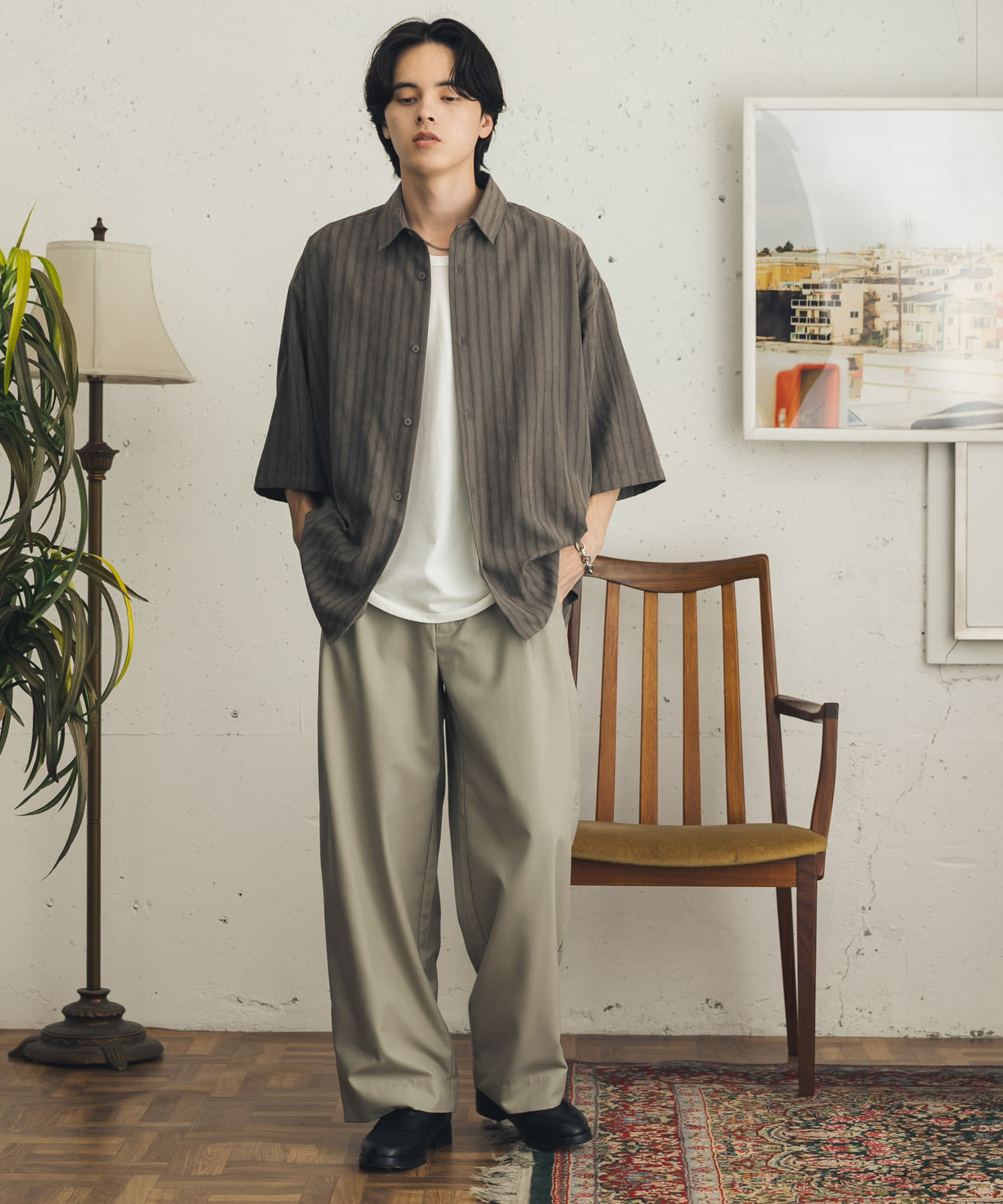 身長：173cm サイズ：L