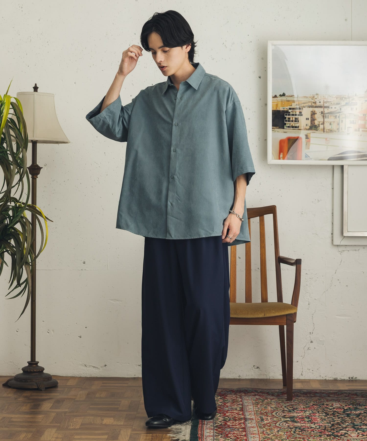 身長：173cm サイズ：L