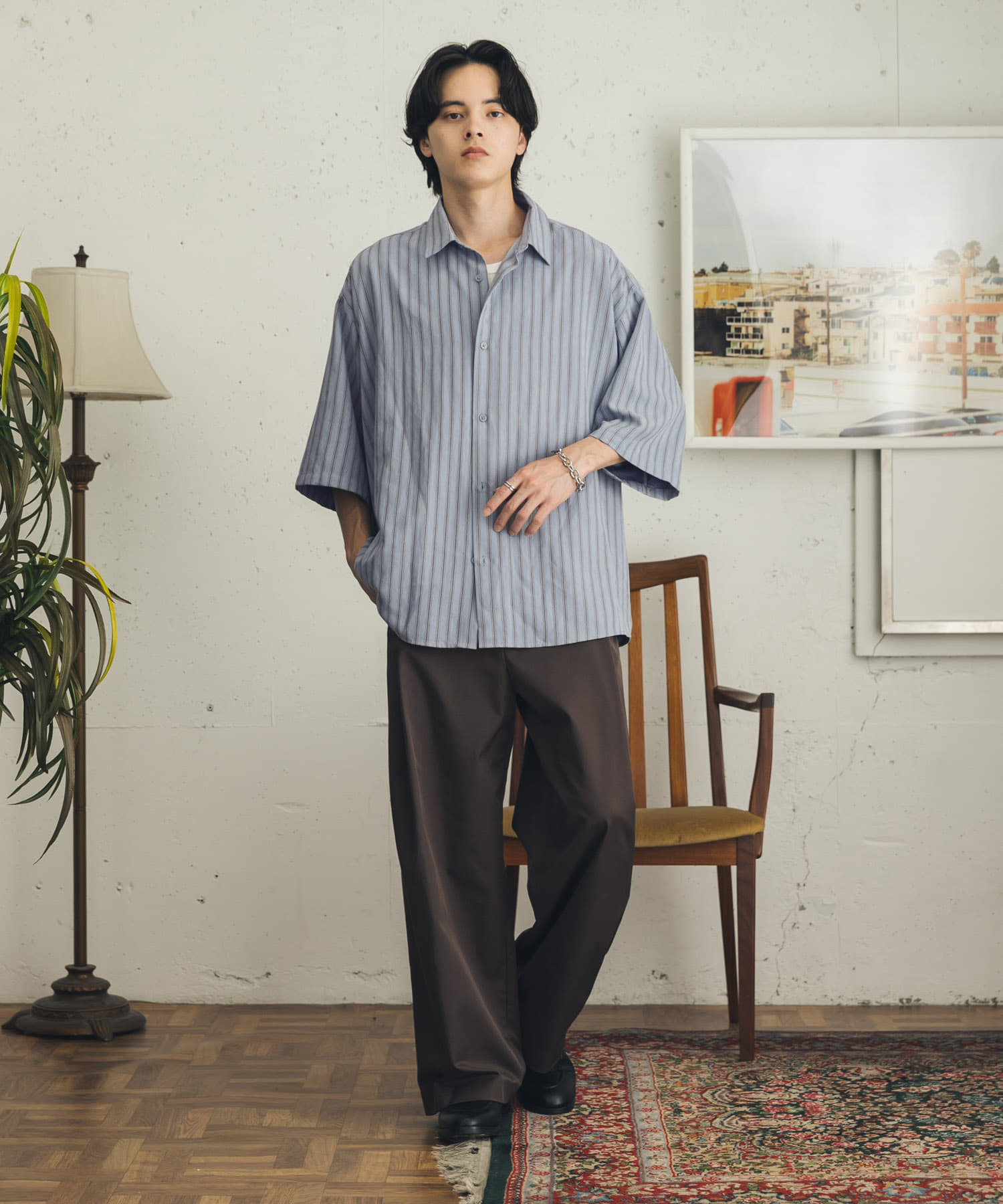 身長：173cm サイズ：L
