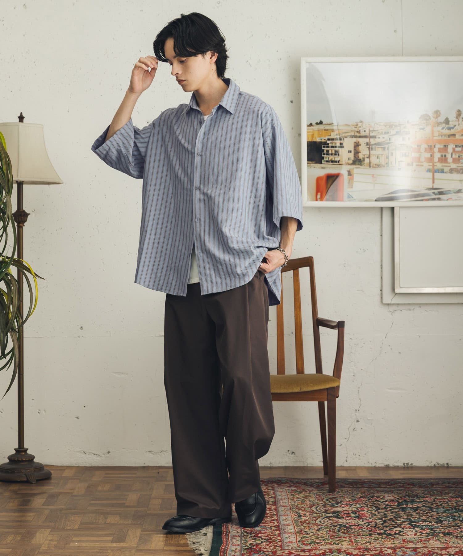 身長：173cm サイズ：L