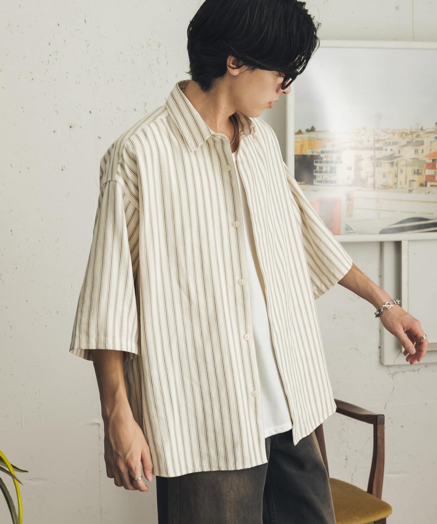 身長：173cm サイズ：L