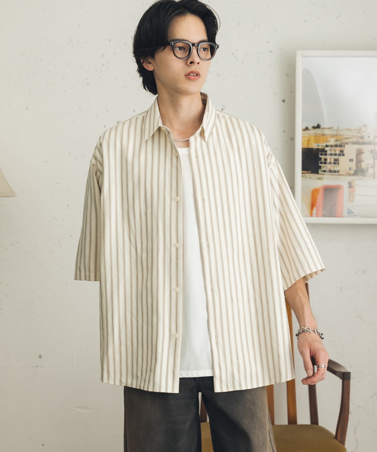 身長：173cm サイズ：L
