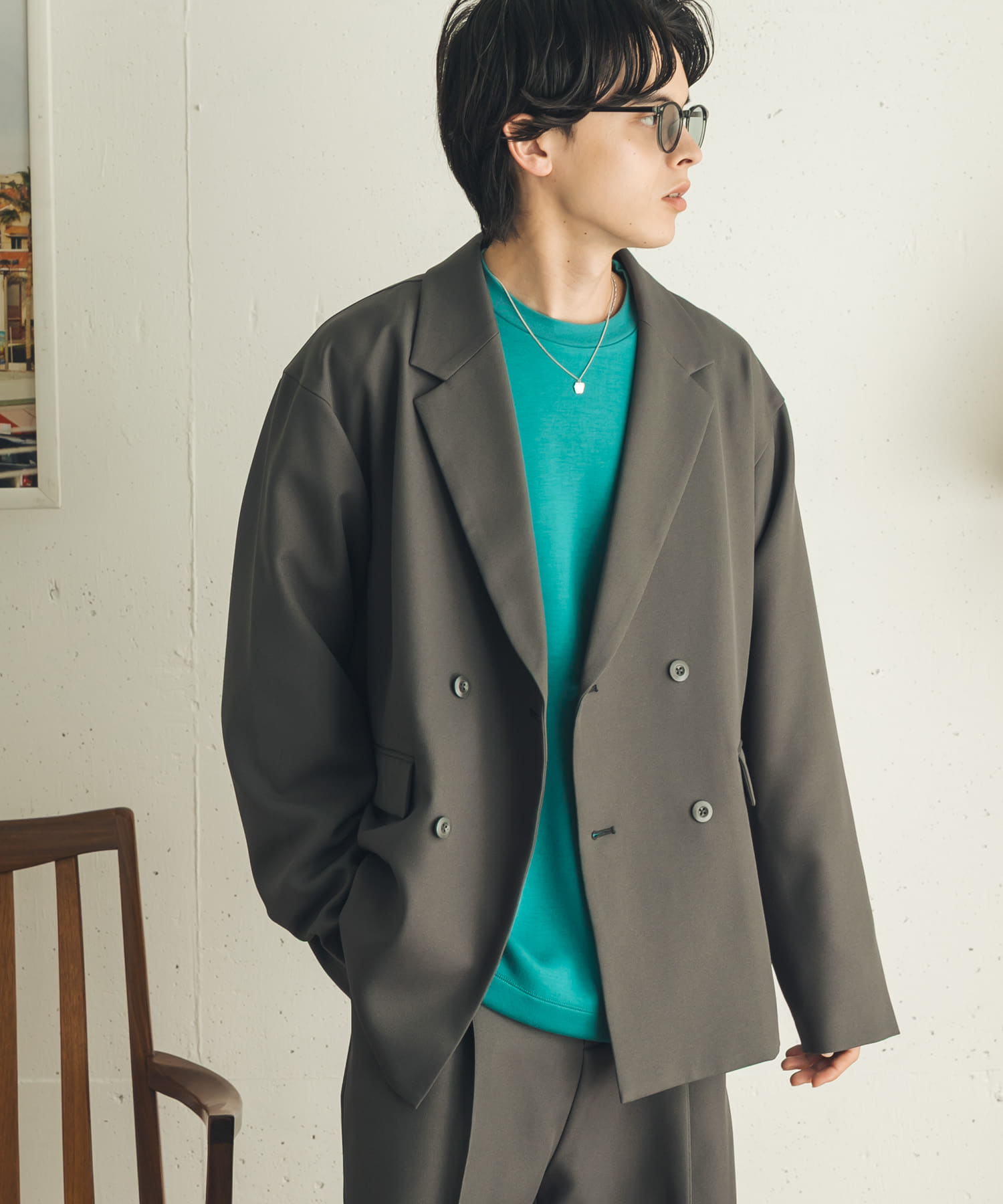 身長 : 173cm サイズ : L